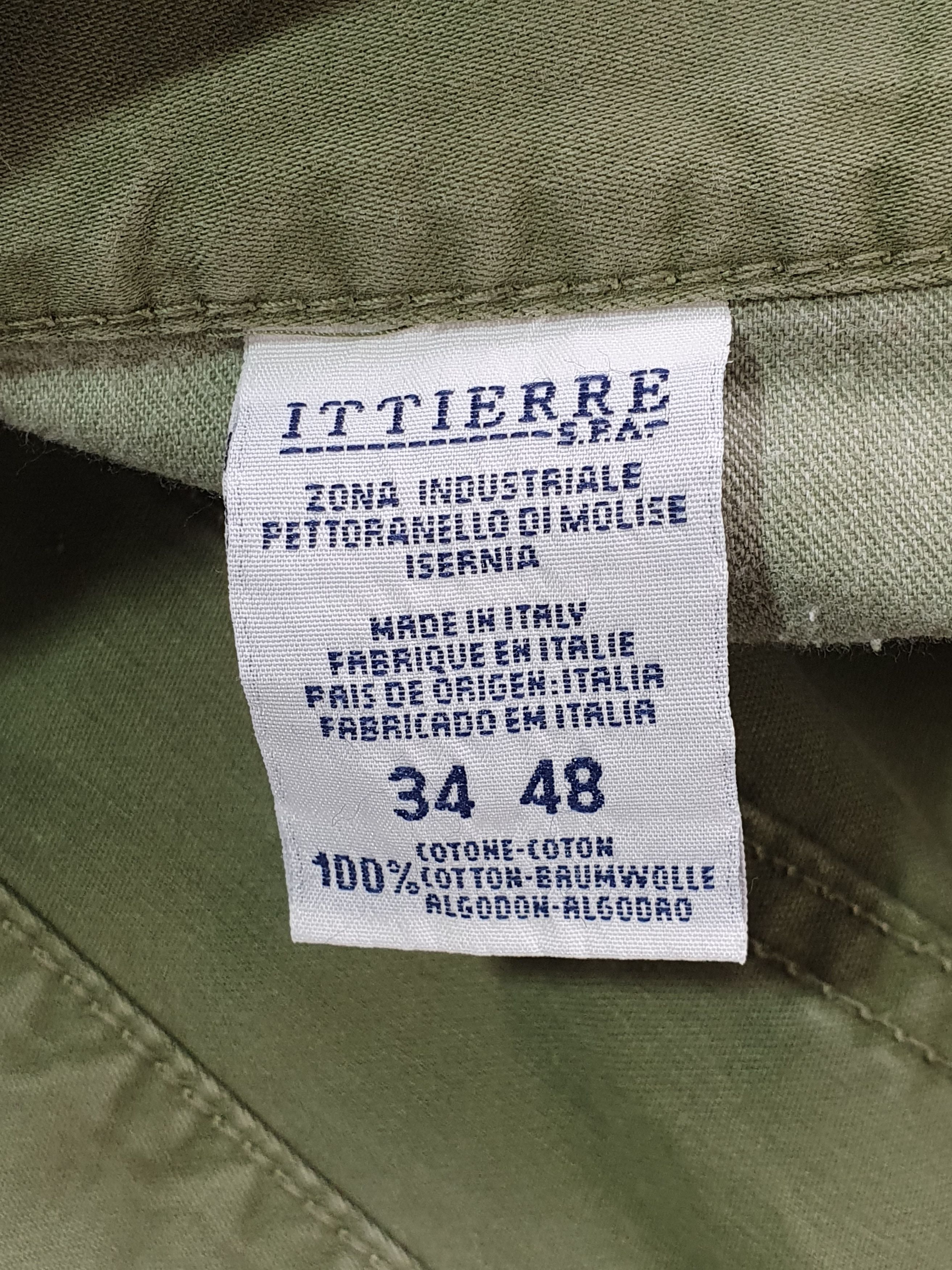 Gianni Valentino × Versace × Versace Jeans Couture 90s VERSACE Jeans Couture Military Green Light fabrics pant Size US 32 / EU 48 - 8 Thumbnail