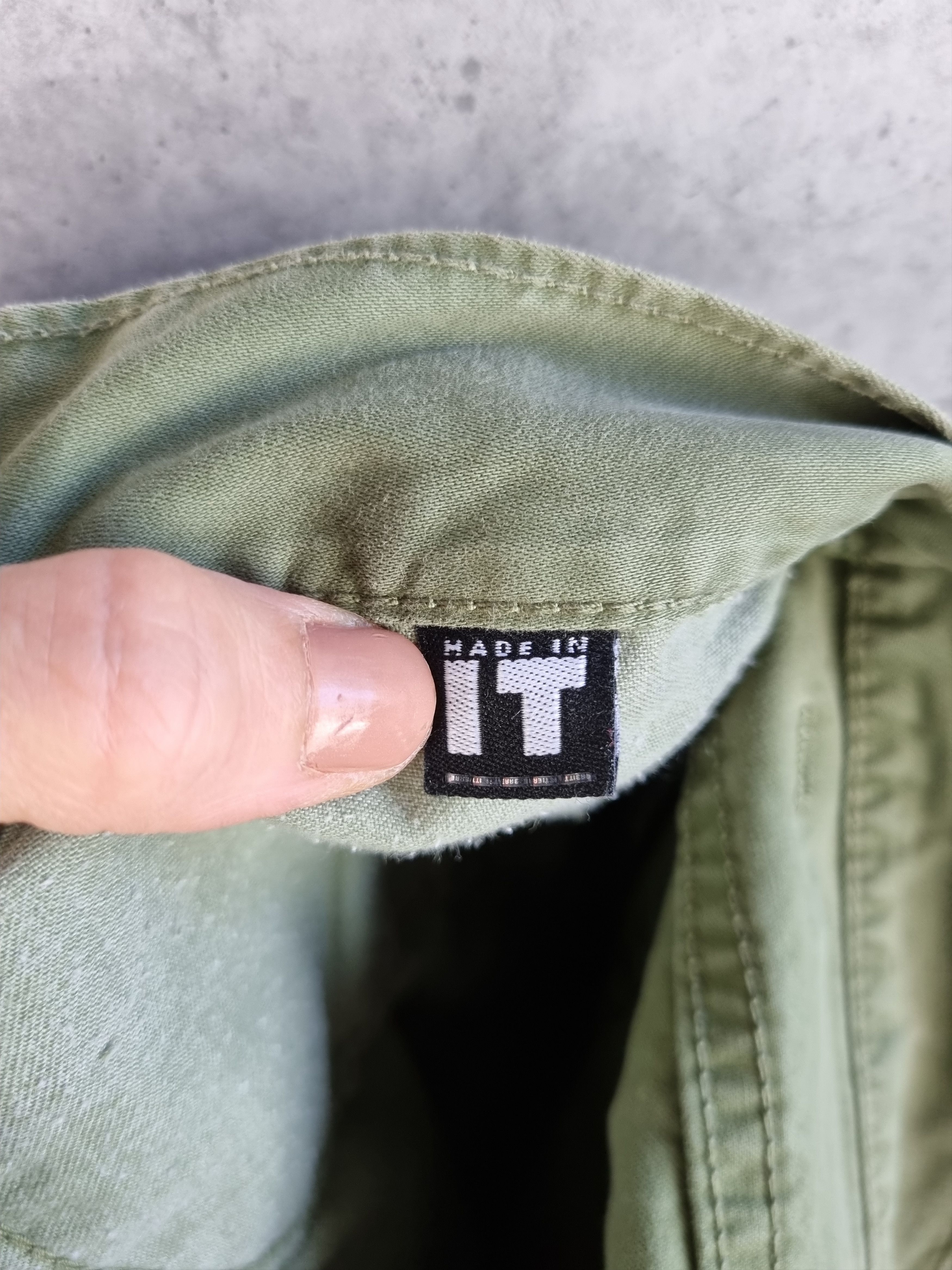 Gianni Valentino × Versace × Versace Jeans Couture 90s VERSACE Jeans Couture Military Green Light fabrics pant Size US 32 / EU 48 - 10 Thumbnail