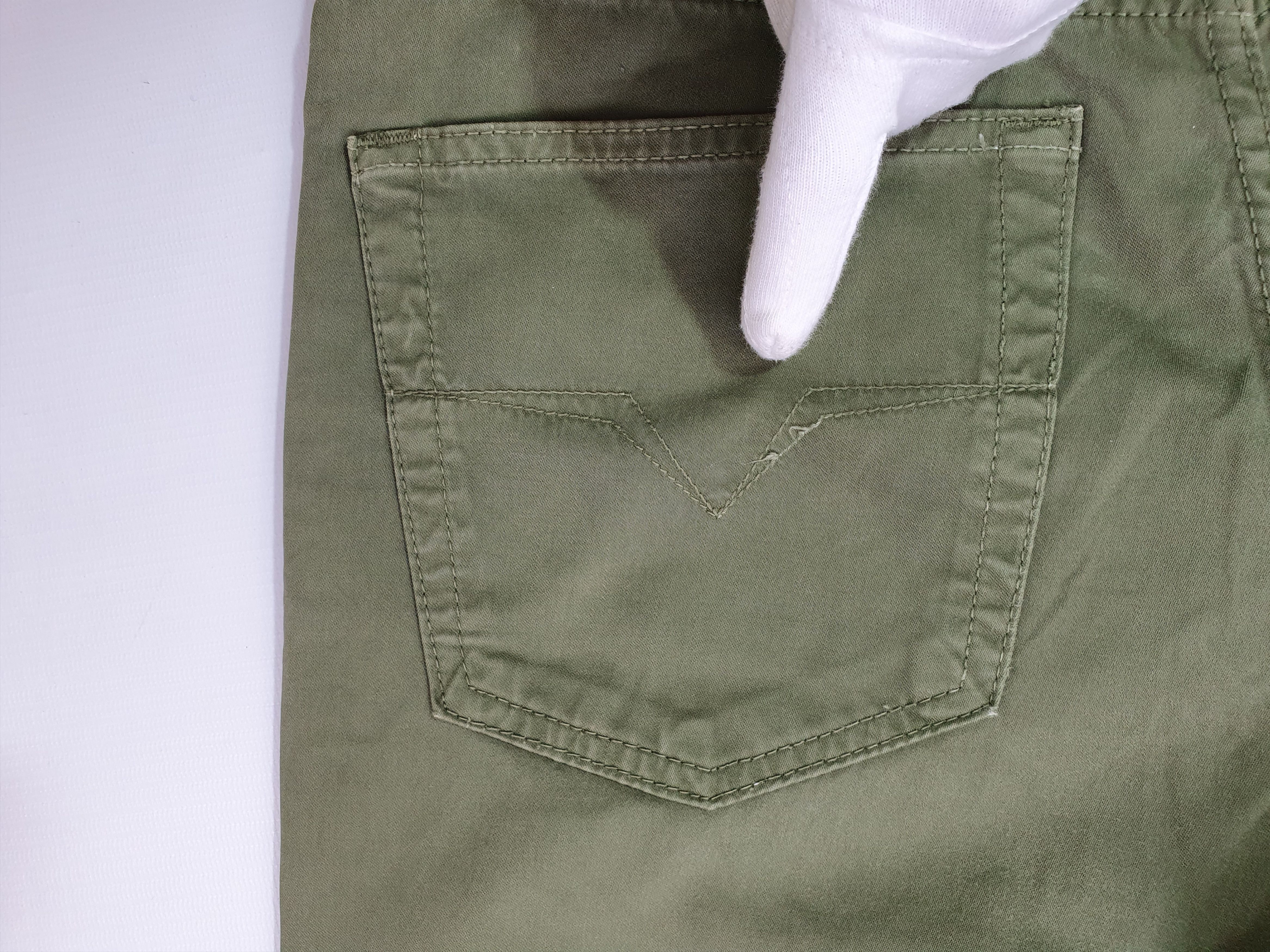 Gianni Valentino × Versace × Versace Jeans Couture 90s VERSACE Jeans Couture Military Green Light fabrics pant Size US 32 / EU 48 - 16 Thumbnail
