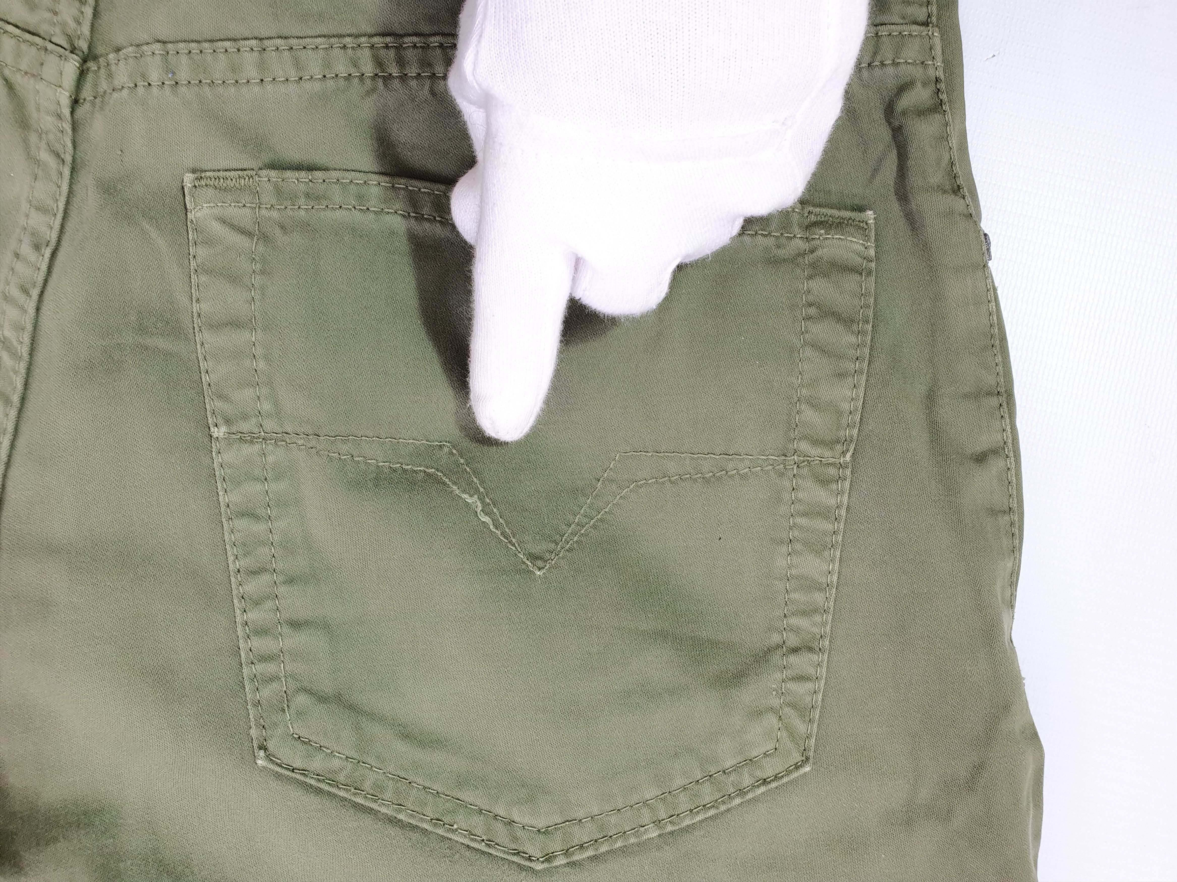 Gianni Valentino × Versace × Versace Jeans Couture 90s VERSACE Jeans Couture Military Green Light fabrics pant Size US 32 / EU 48 - 15 Thumbnail