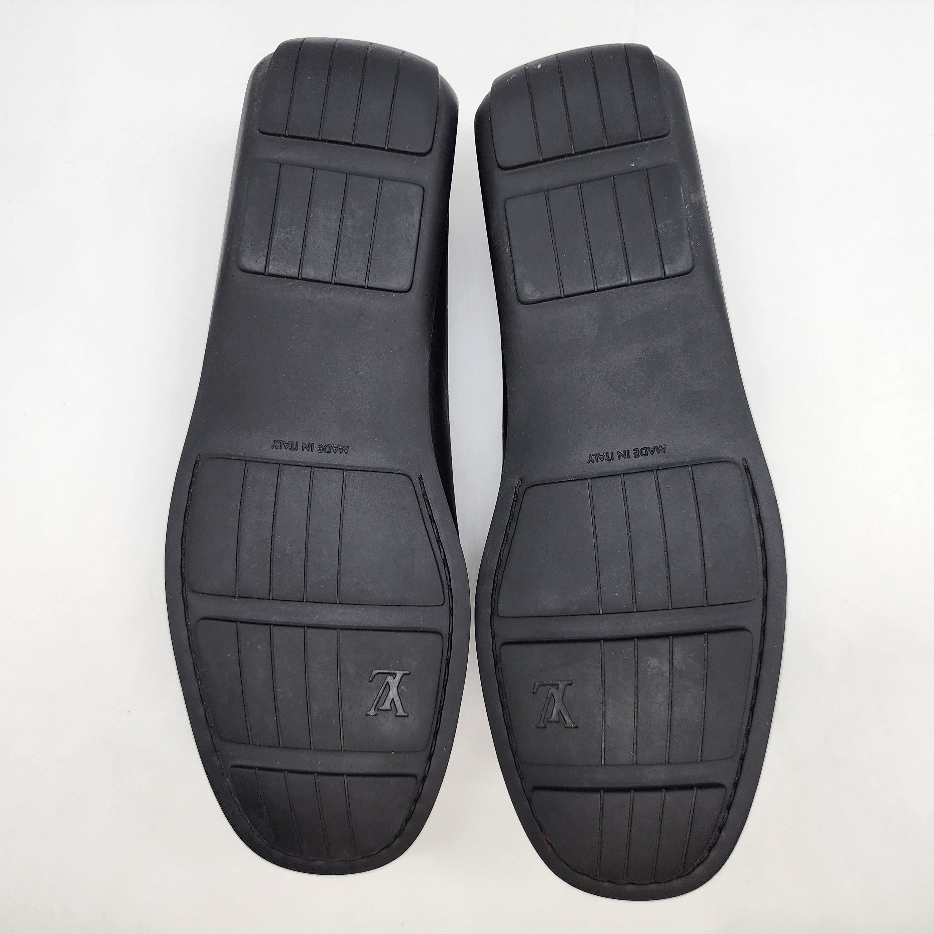 Louis Vuitton Louis Vuitton - LV Black Monogram Loafer Size US 7.5 / EU 40-41 - 8 Thumbnail