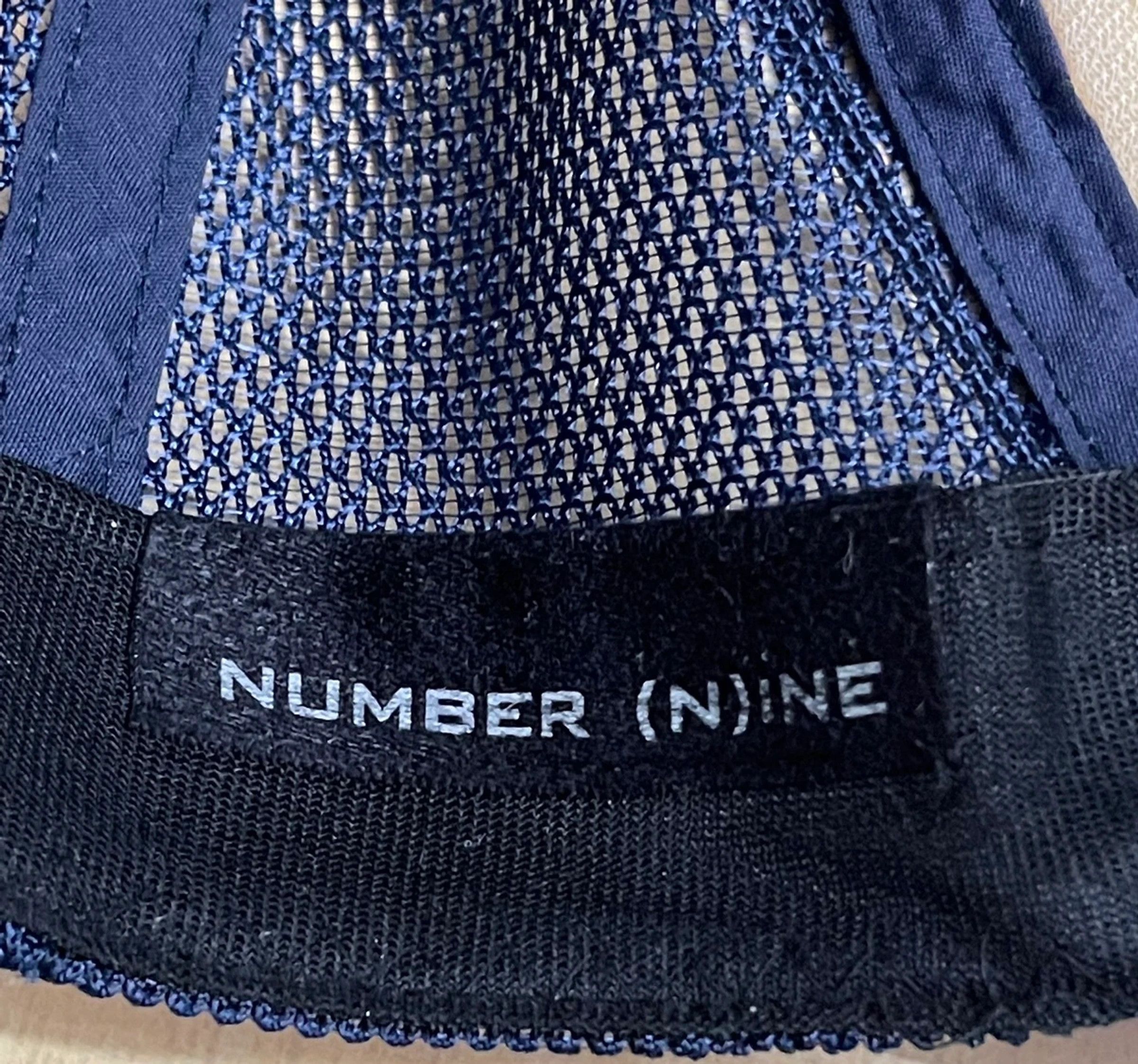Number (N)ine CYBER WEEK🔥NUMBER (N) TRUCKER SPELLOUT MADE IN JAPAN Size ONE SIZE - 6 Thumbnail