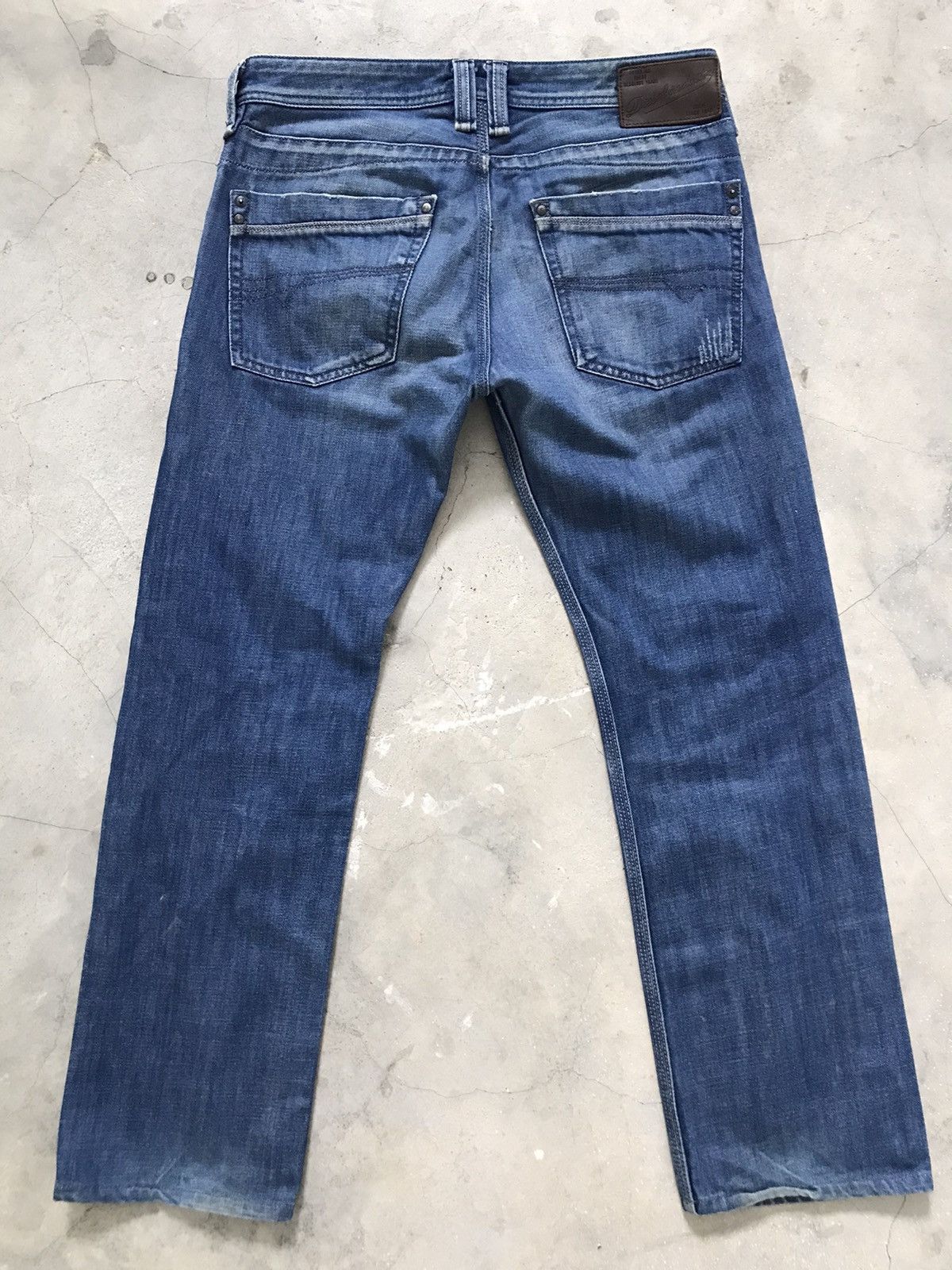 Diesel DIESEL TIMMEN Wash Denim Jeans Size US 31 - 10 Thumbnail
