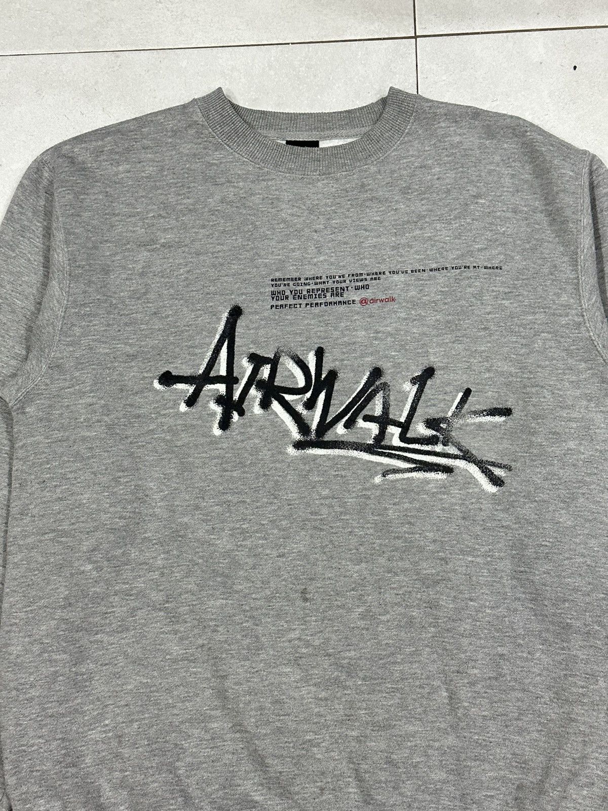 Airwalk Airwalk Sweatshirt Big Logo Size US M / EU 48-50 / 2 - 2 Thumbnail