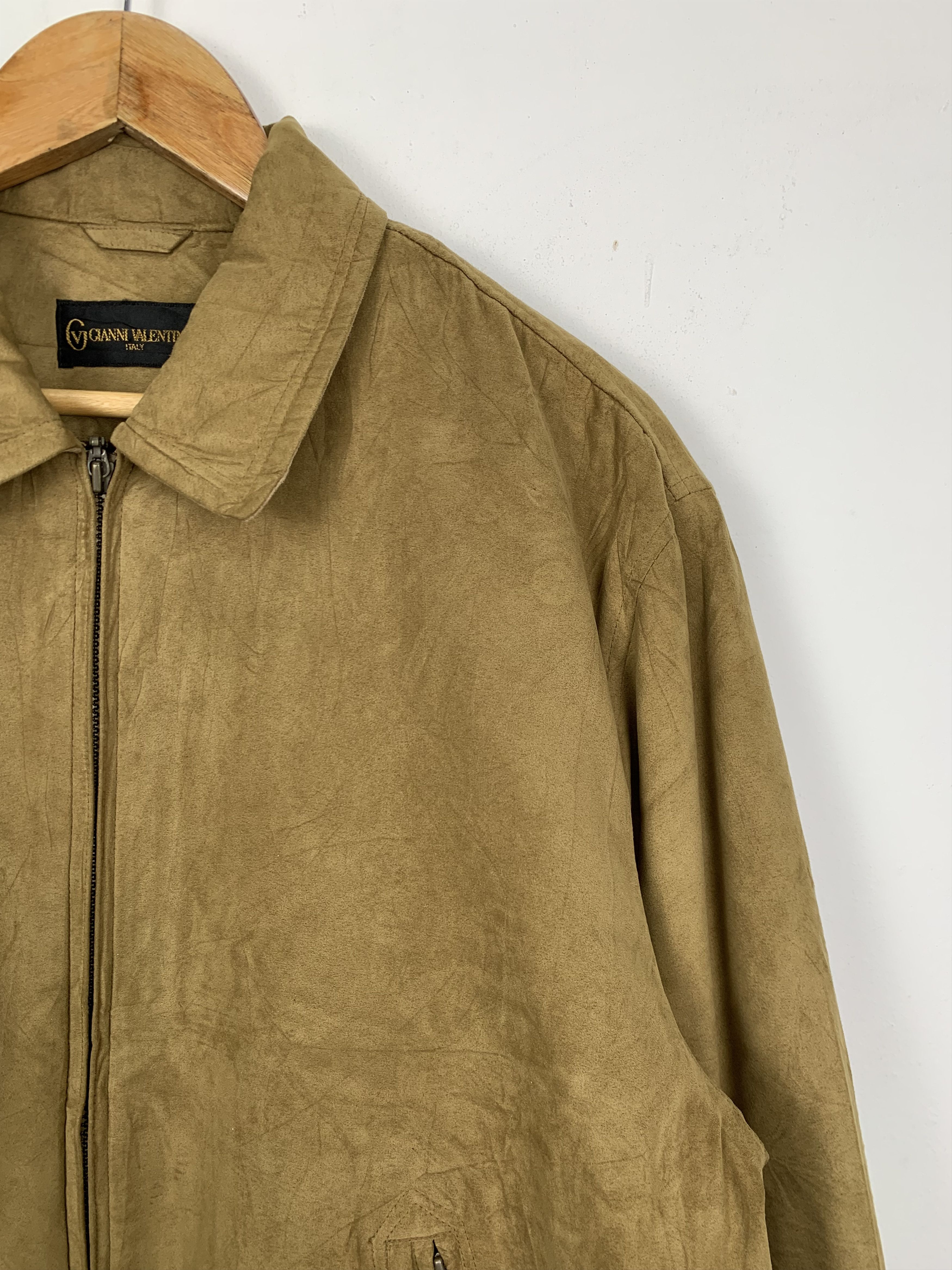 Gianni Valentino Vintage GIANNI VALENTINO Collar Zip Up Jacket J0594 Size US M / EU 48-50 / 2 - 3 Thumbnail