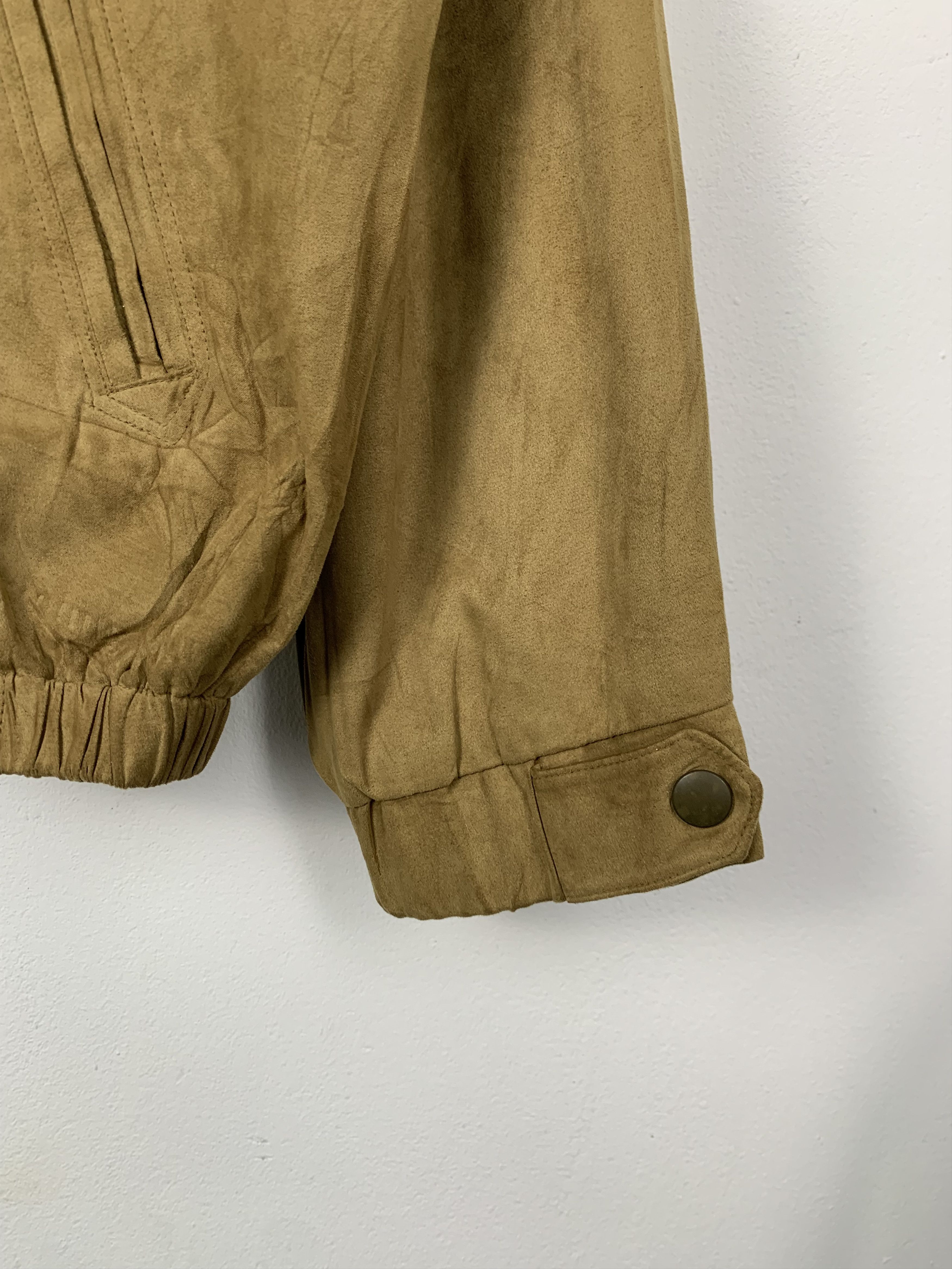 Gianni Valentino Vintage GIANNI VALENTINO Collar Zip Up Jacket J0594 Size US M / EU 48-50 / 2 - 4 Thumbnail