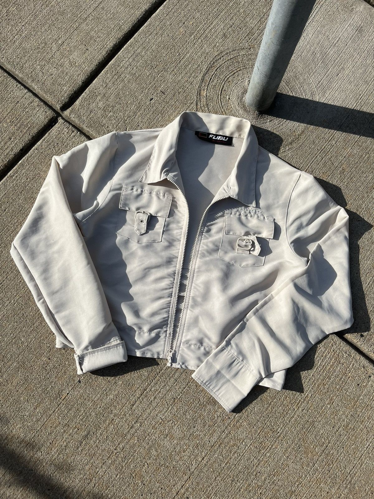 Fubu × Vintage VINTAGE Y2K FUBU RAP NYLON LIGHT JACKET Size M / US 6-8 / IT 42-44 - 1 Thumbnail