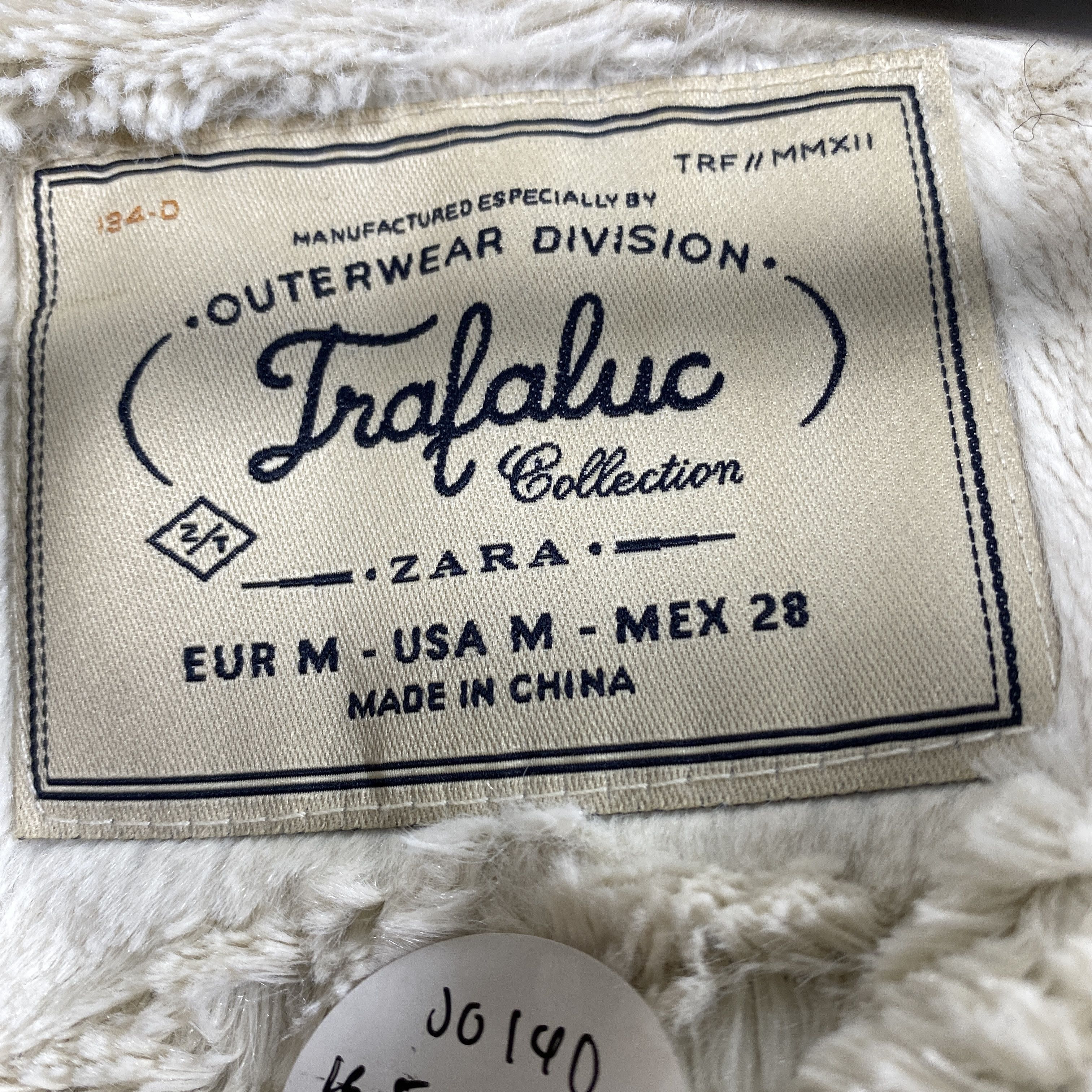 Zara Vintage Zara Trafaluc Outwear Faux Sheepskin Collar J0140 Size US M / EU 48-50 / 2 - 11 Thumbnail