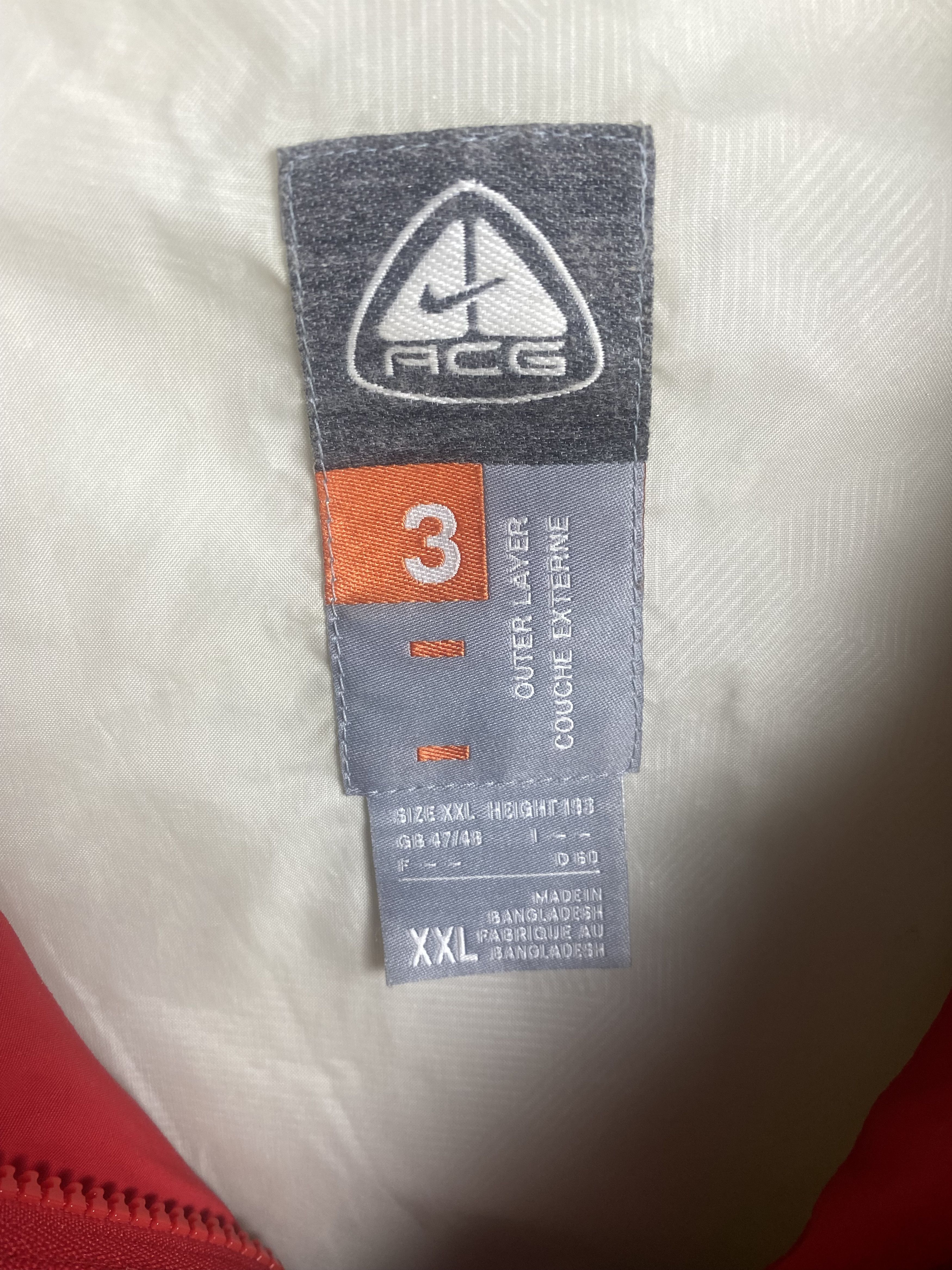 Nike ACG Nike ACG Vintage Mens Ski Snowboard Jacket Gore Tex Size US XXL / EU 58 / 5 - 6 Thumbnail