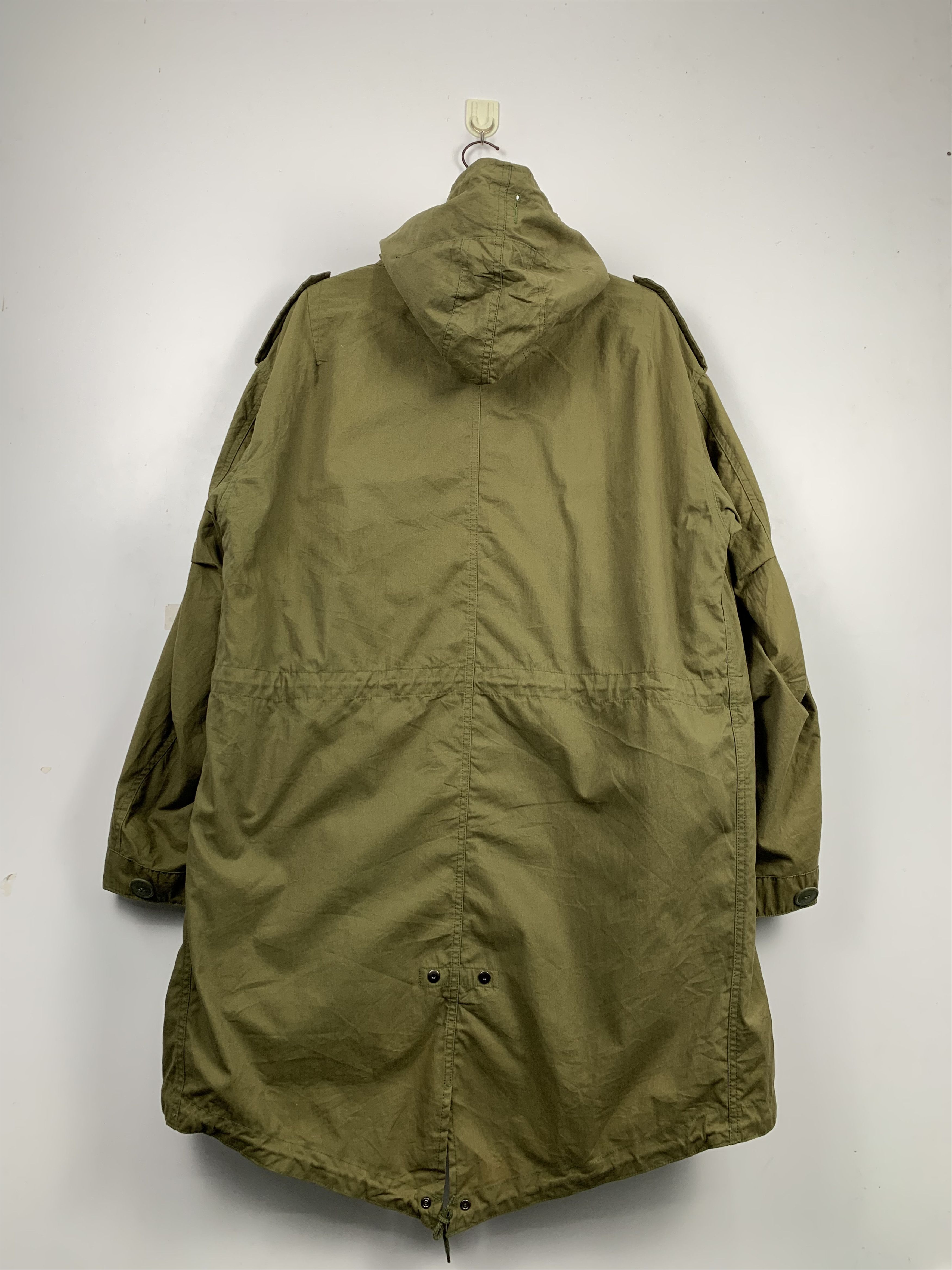Japanese Brand Vintage SA Parkas Military Army Design Hoodie J0400 Size US L / EU 52-54 / 3 - 8 Thumbnail