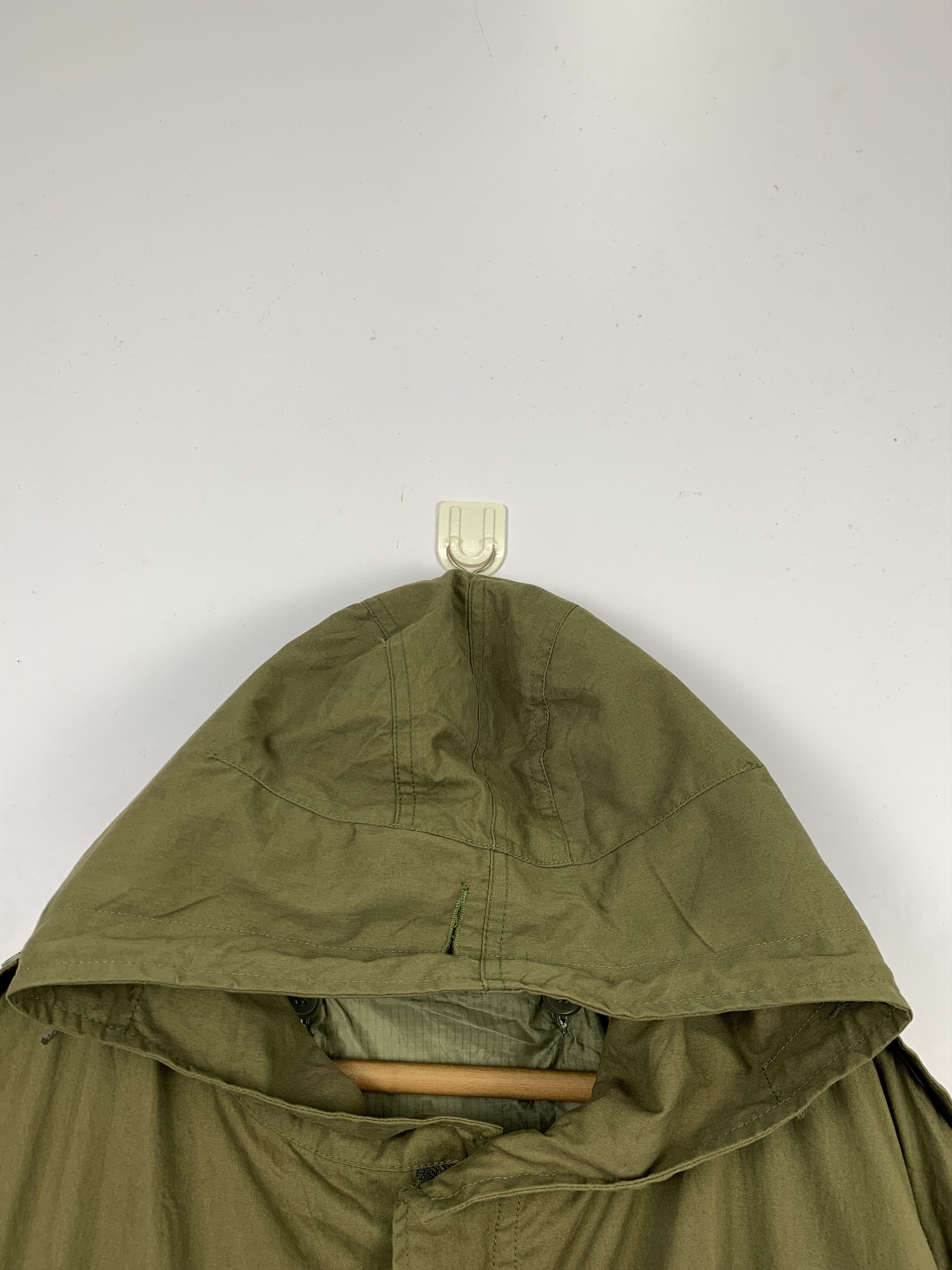 Japanese Brand Vintage SA Parkas Military Army Design Hoodie J0400 Size US L / EU 52-54 / 3 - 5 Thumbnail