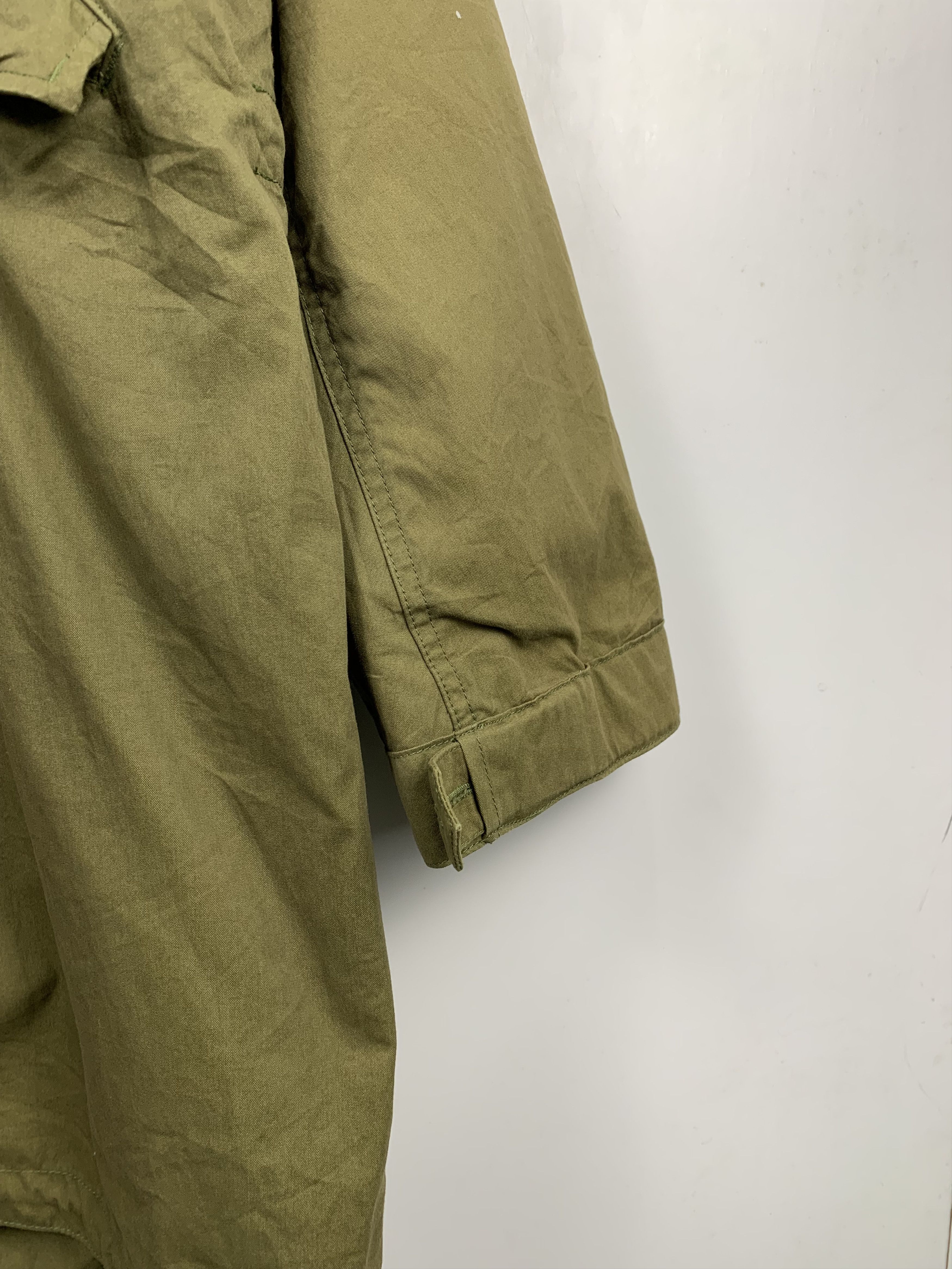 Japanese Brand Vintage SA Parkas Military Army Design Hoodie J0400 Size US L / EU 52-54 / 3 - 3 Thumbnail