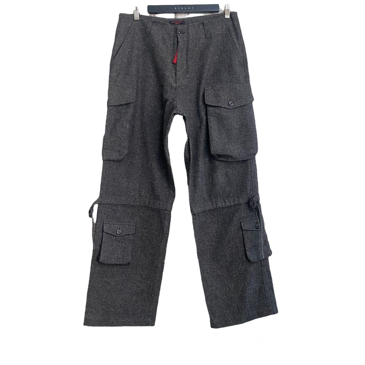 291295=Homme 291295 HOMME Multipocket Cargo Bondage Pants Size US 32 / EU 48 - 2 Thumbnail
