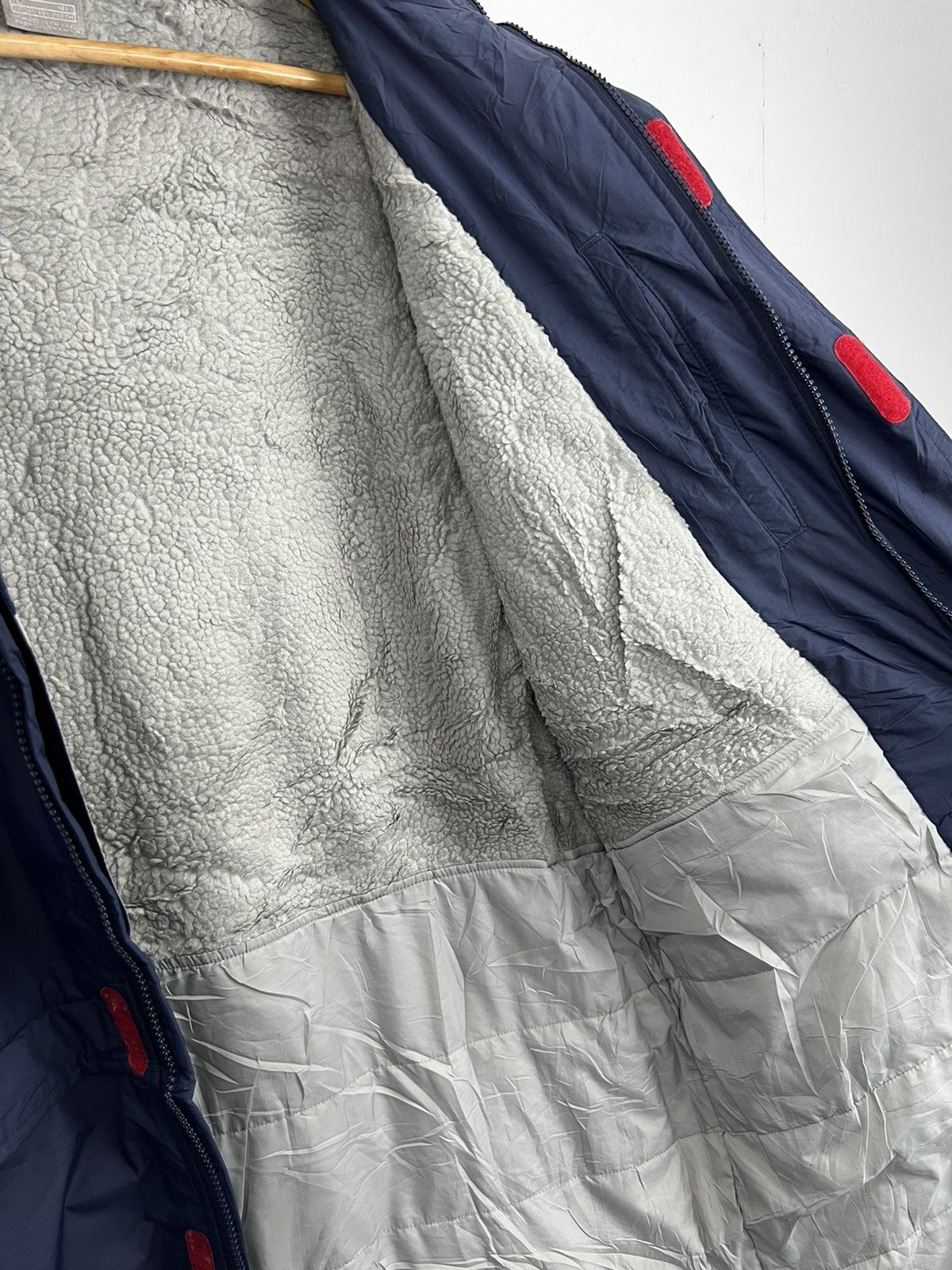 Nike Vintage Nike Big Logo Long Jacket Parkas Jacket J0005 Size US L / EU 52-54 / 3 - 6 Thumbnail