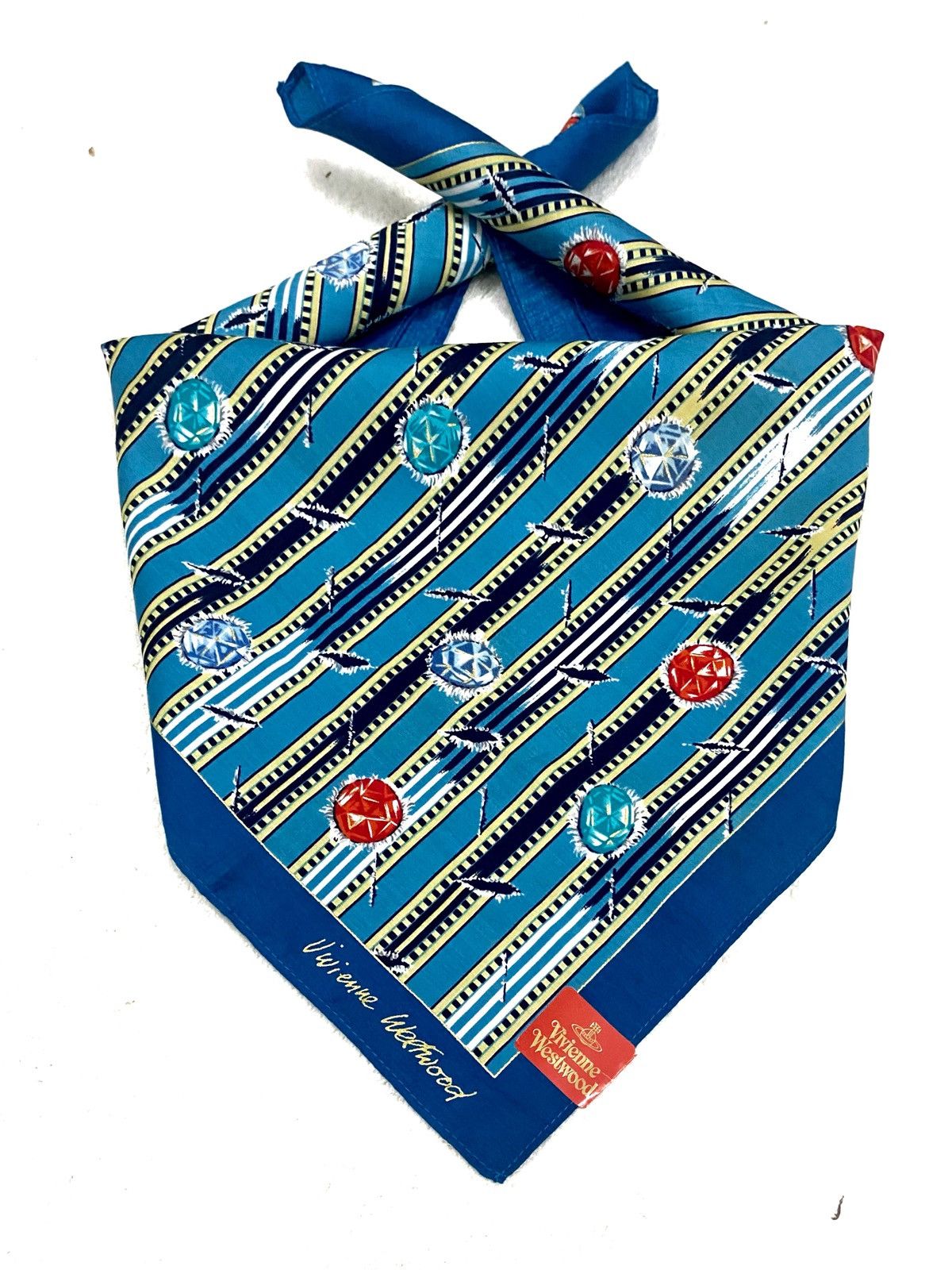 Vivienne Westwood 🔥RARE VIVIENNE WESTWOOD HANDKERCHIEF NECKERCHIEF BANDANA Size ONE SIZE - 2 Thumbnail