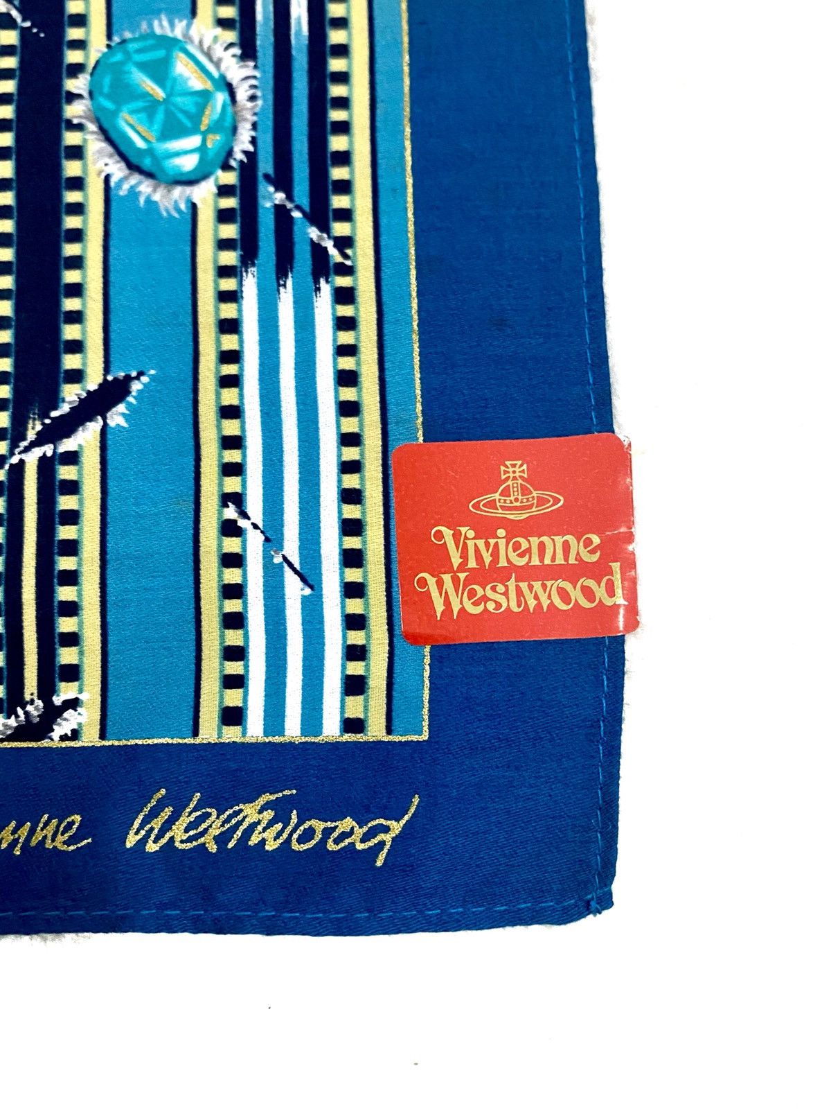 Vivienne Westwood 🔥RARE VIVIENNE WESTWOOD HANDKERCHIEF NECKERCHIEF BANDANA Size ONE SIZE - 8 Thumbnail