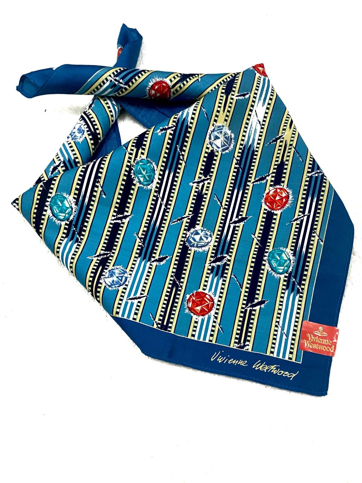 Vivienne Westwood 🔥RARE VIVIENNE WESTWOOD HANDKERCHIEF NECKERCHIEF BANDANA Size ONE SIZE - 1 Thumbnail