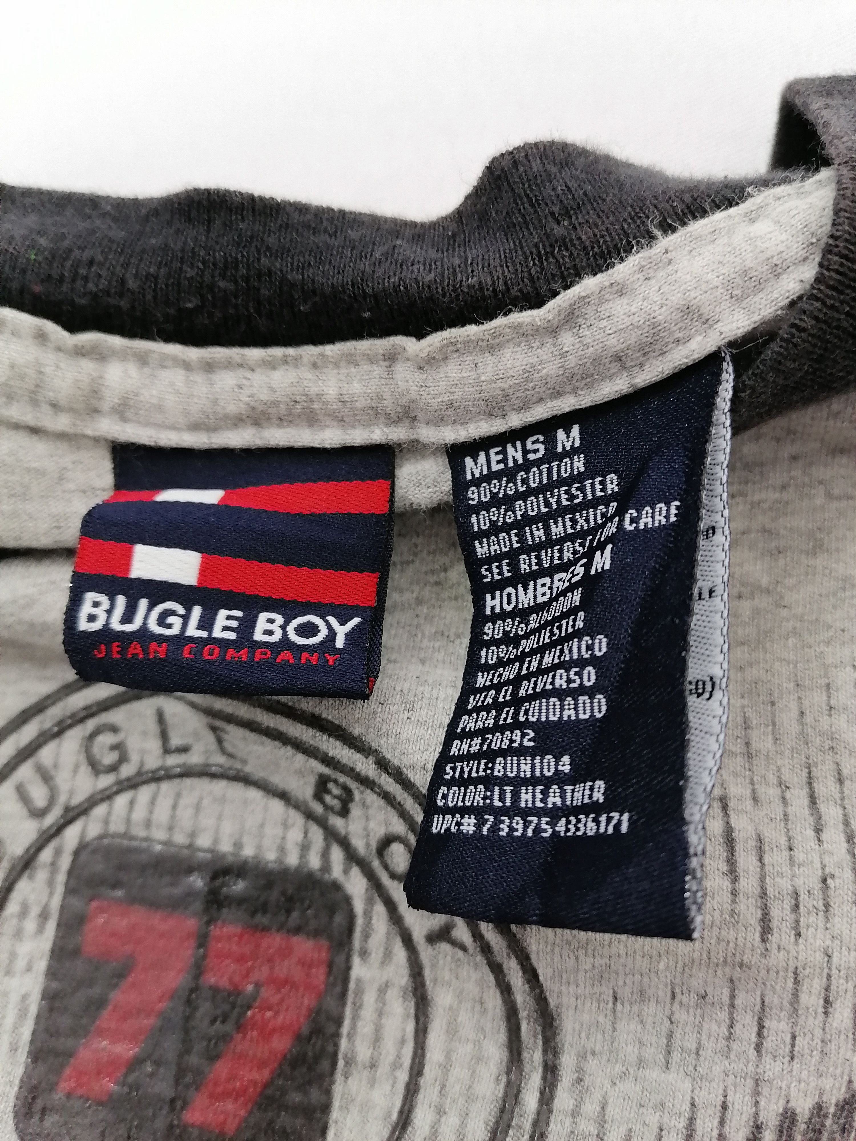 Bugle Boy × Vintage Bugle Boy 77 Baseball Team Tee Size US M / EU 48-50 / 2 - 4 Thumbnail
