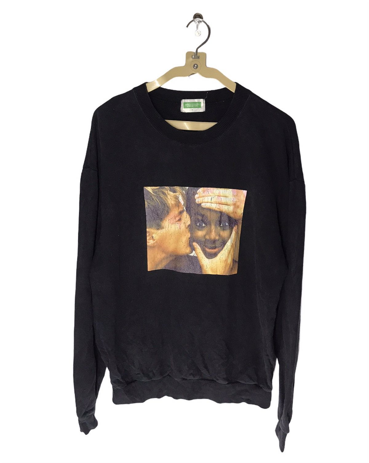 United Colors Of Benetton United colours of Benetton crewneck sweatshirt printed Size US L / EU 52-54 / 3 - 1 Thumbnail