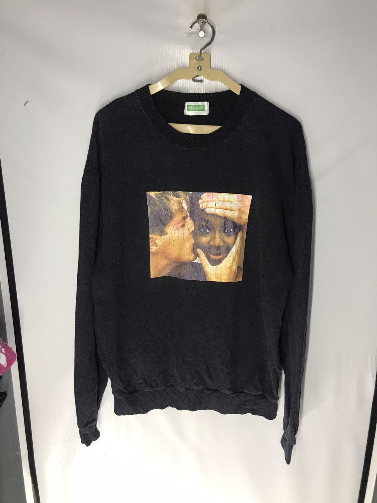 United Colors Of Benetton United colours of Benetton crewneck sweatshirt printed Size US L / EU 52-54 / 3 - 8 Thumbnail