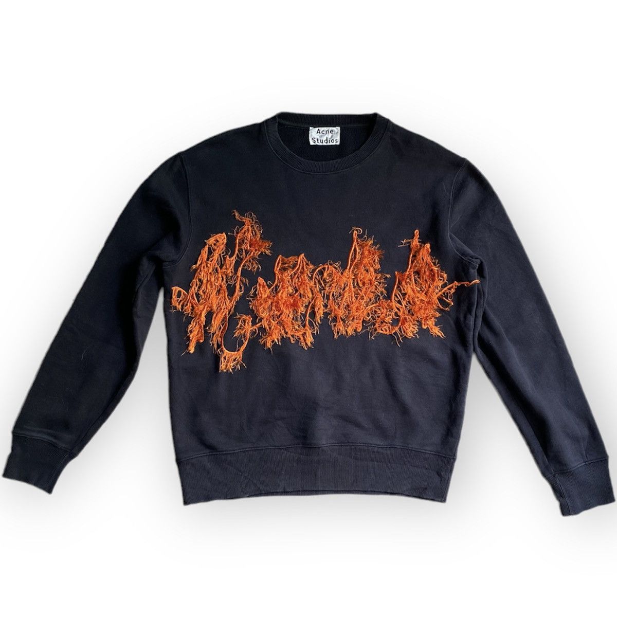 Acne Studios Acne Studios Carly Flame Sweater Size US S / EU 44-46 / 1 - 1 Thumbnail