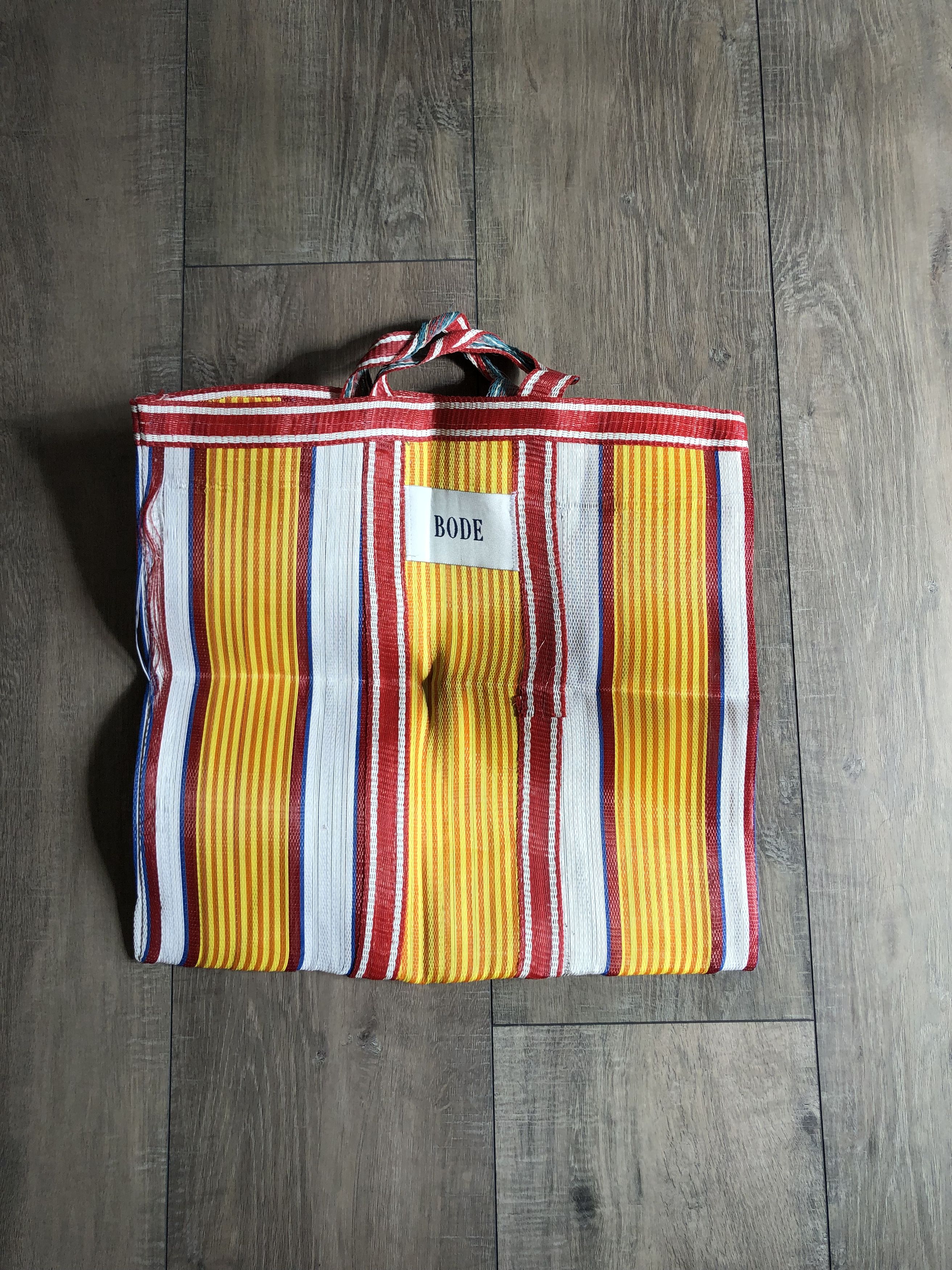 Bode Bode Woven Striped Tote Bag Size ONE SIZE - 1 Thumbnail