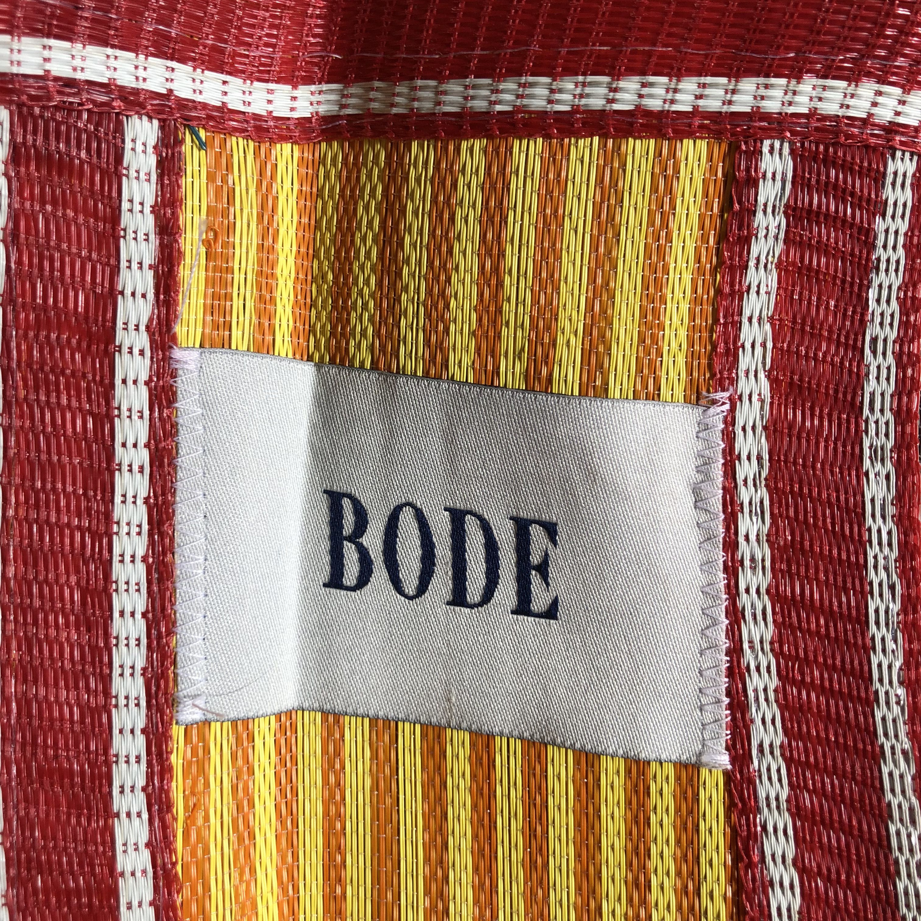 Bode Bode Woven Striped Tote Bag Size ONE SIZE - 3 Thumbnail
