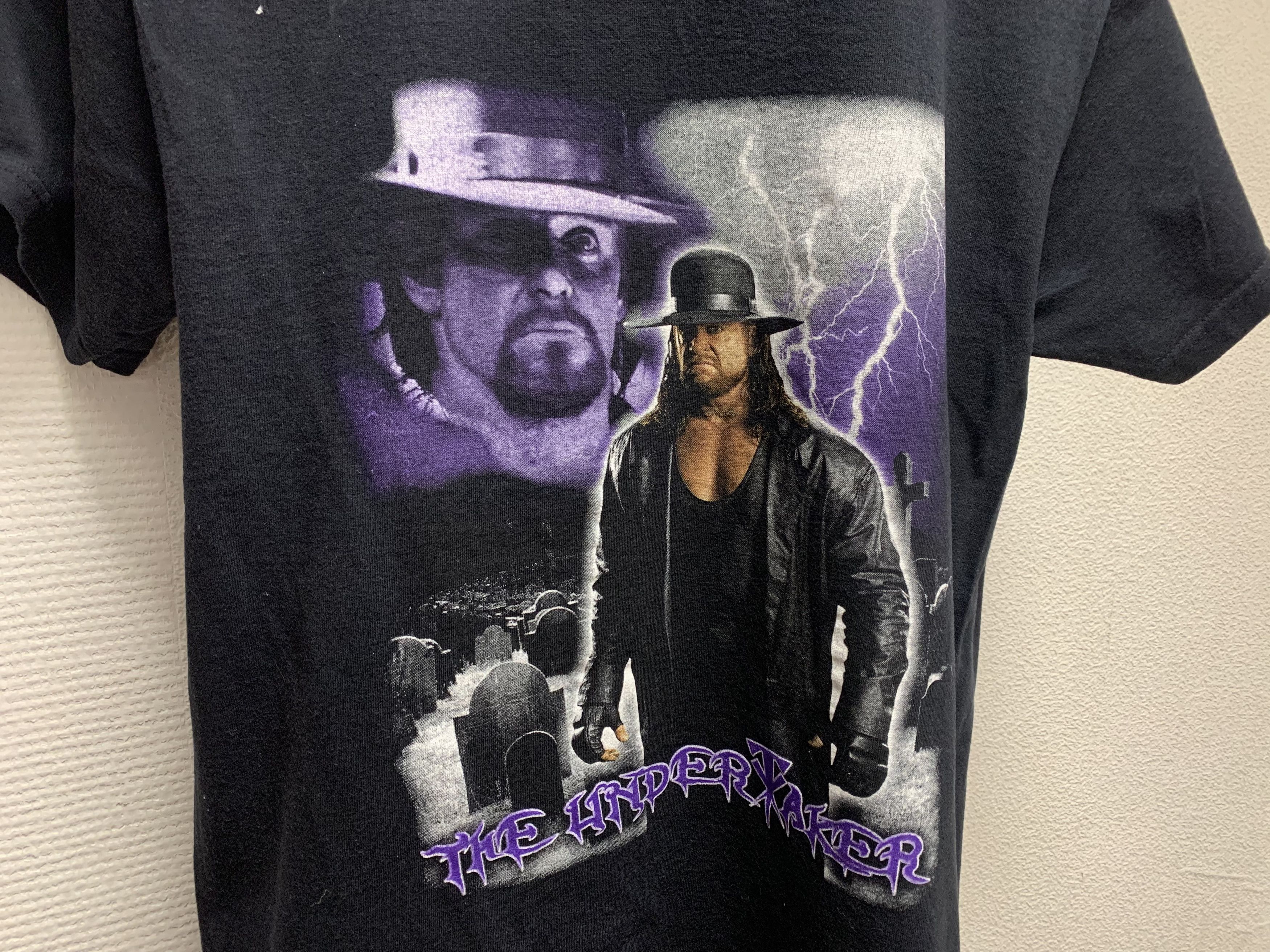 Vintage The undertaker vintage t-shirt wwe M size Size US M / EU 48-50 / 2 - 2 Thumbnail
