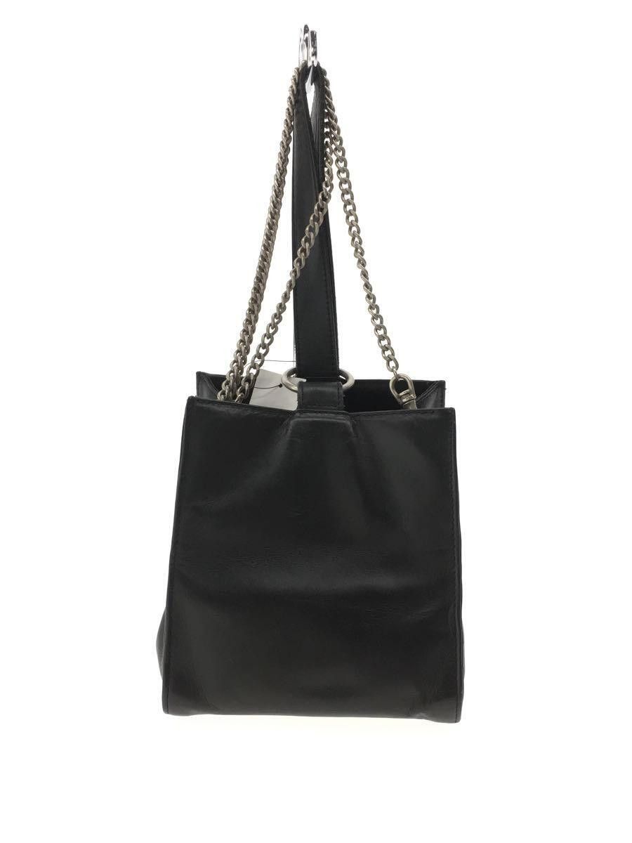 Comme des Garcons × Junya Watanabe Cowhide Leather Chain Shoulder Bag Size ONE SIZE - 4 Thumbnail