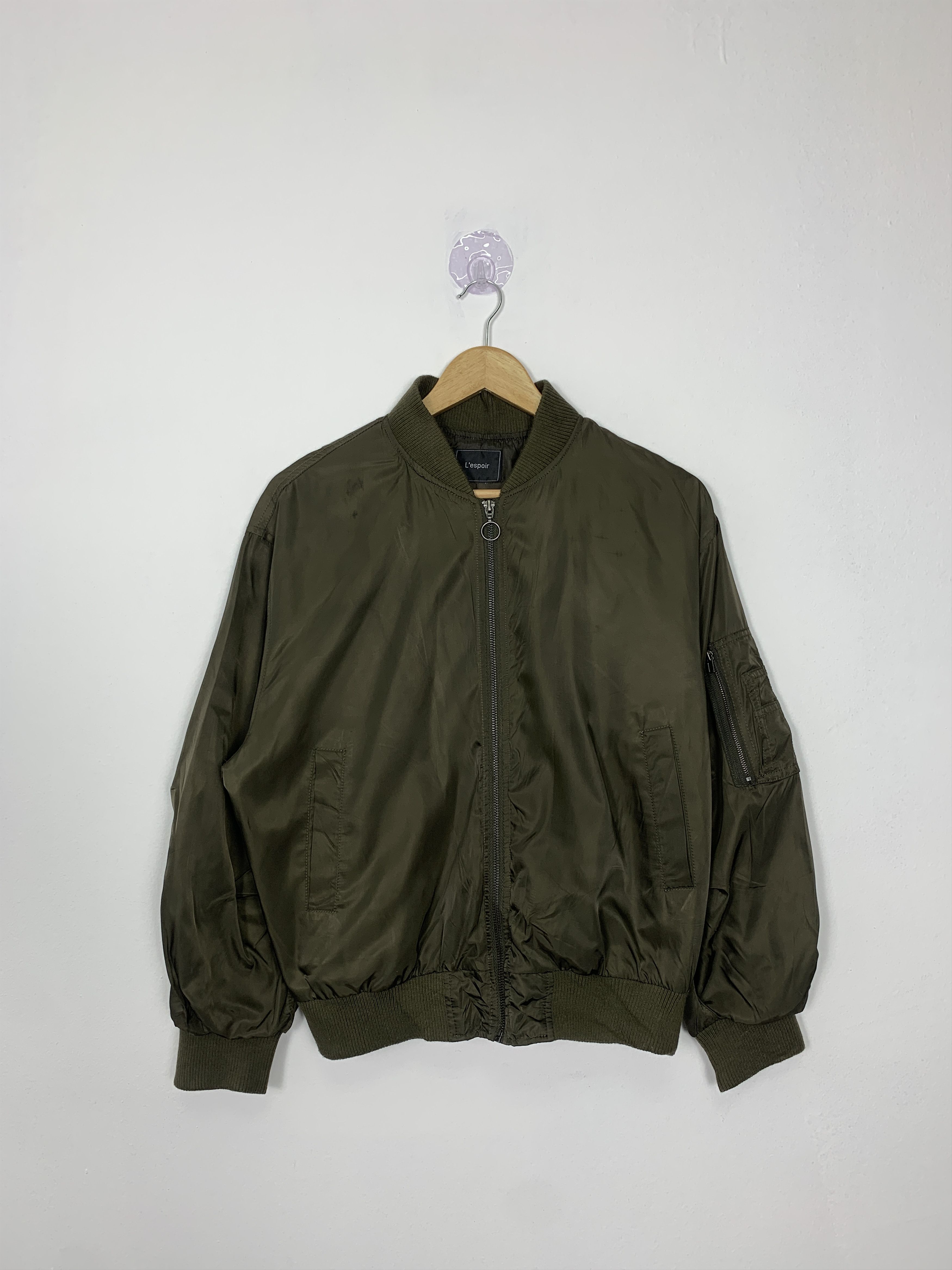 Vintage Vintage L'espoir Made In France Bombers Jacket J0969 Size US M / EU 48-50 / 2 - 1 Thumbnail