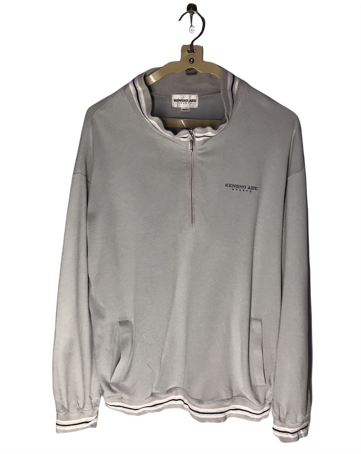 Kensho Abe half zipper sweatshirt