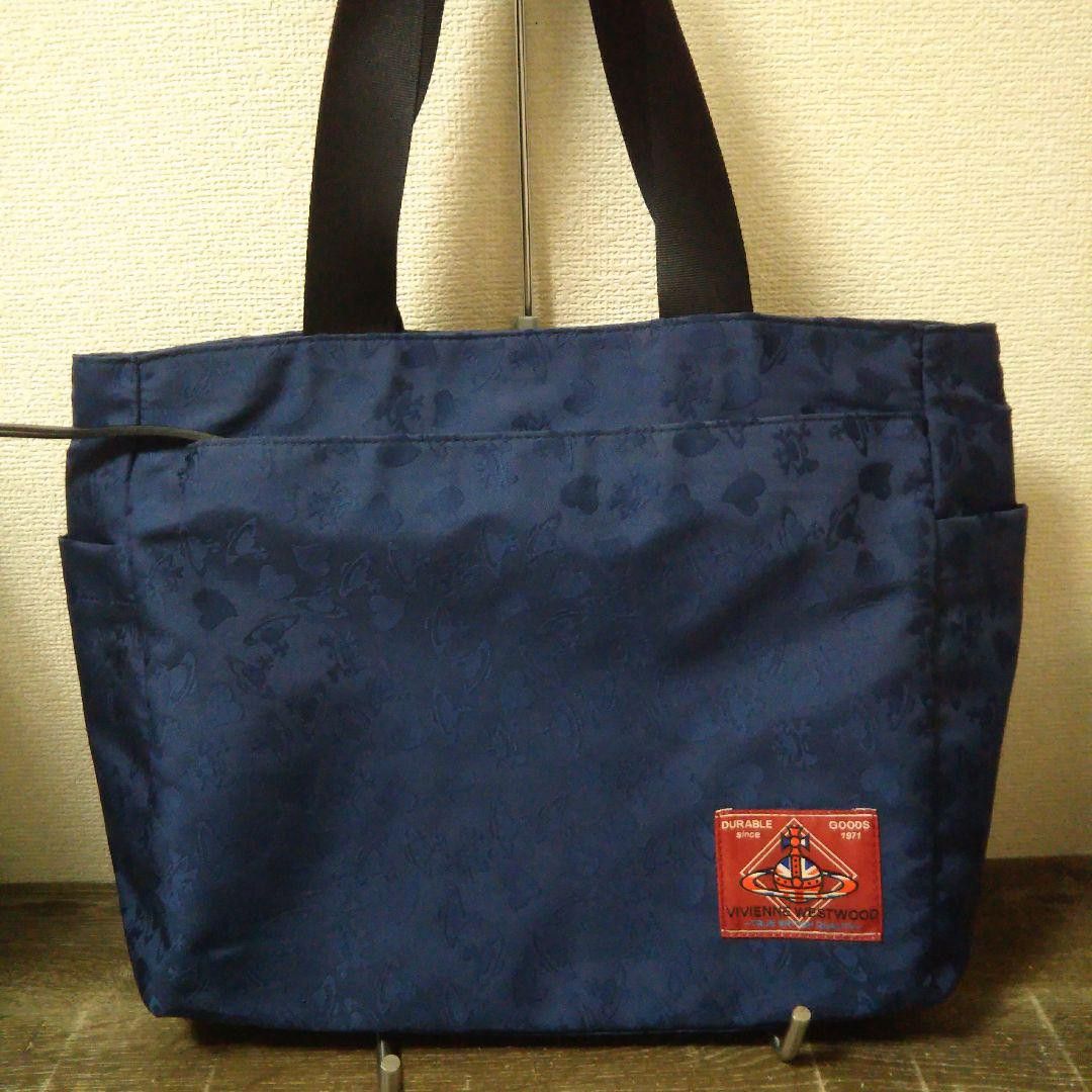 Vivienne Westwood Multi Heart Orb Canvas Tote Bag Size ONE SIZE - 1 Thumbnail