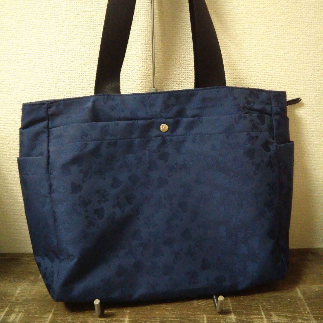 Vivienne Westwood Multi Heart Orb Canvas Tote Bag Size ONE SIZE - 2 Thumbnail