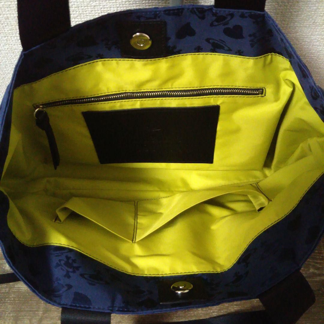 Vivienne Westwood Multi Heart Orb Canvas Tote Bag Size ONE SIZE - 4 Thumbnail