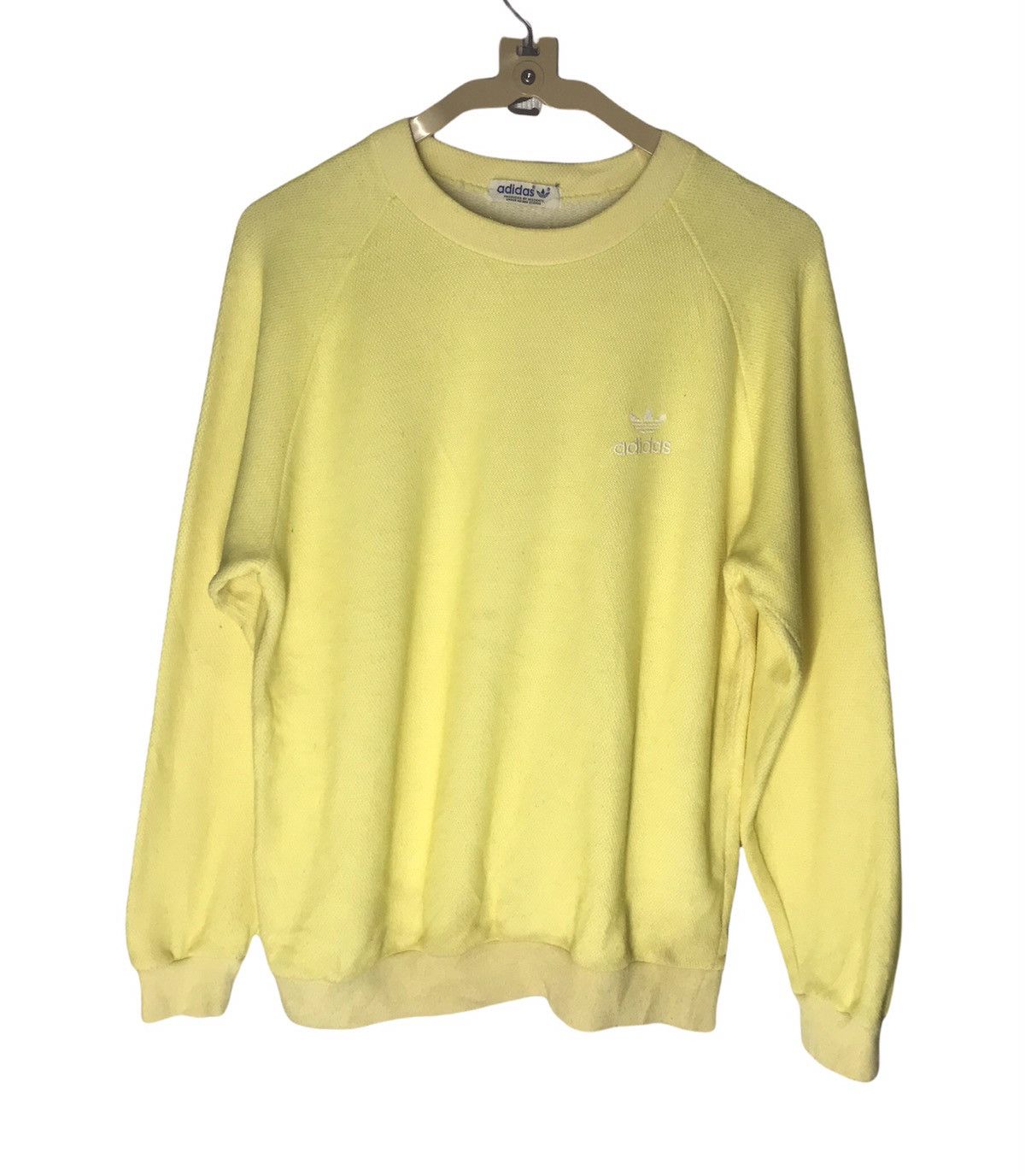 Adidas × Vintage Vintage adidas embroidered logo crewneck sweatshirt Size US L / EU 52-54 / 3 - 1 Thumbnail