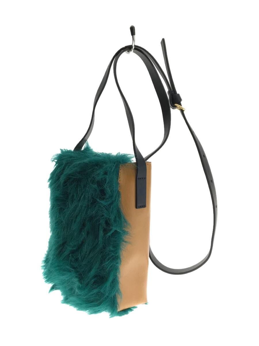 Marni Cowhide Leather Fur Shoulder Bag Size ONE SIZE - 2 Thumbnail