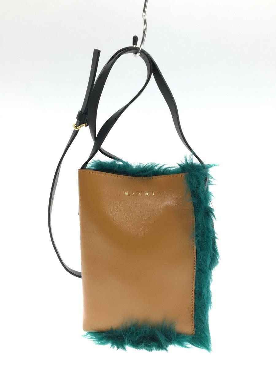 Marni Cowhide Leather Fur Shoulder Bag Size ONE SIZE - 3 Thumbnail