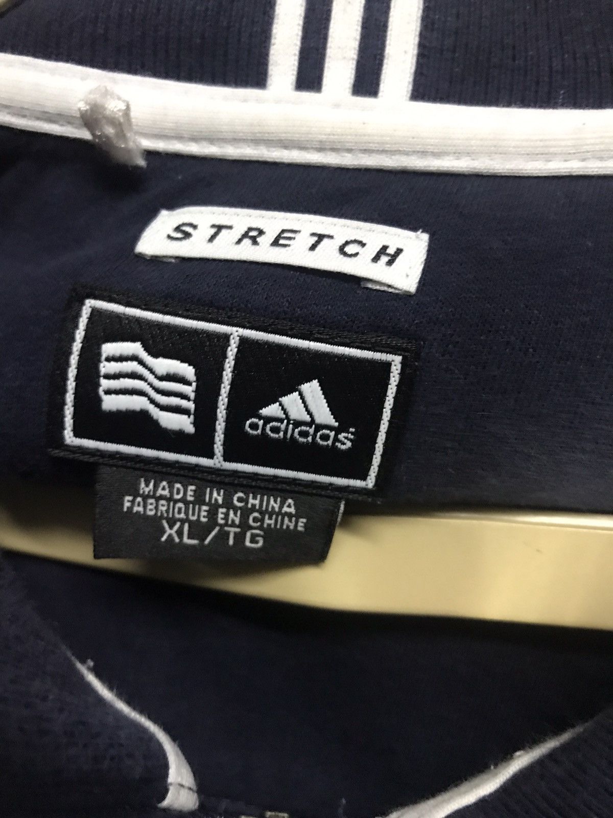 Adidas Adidas peroni Italy half zipper sweatshirt Size US XL / EU 56 / 4 - 4 Thumbnail