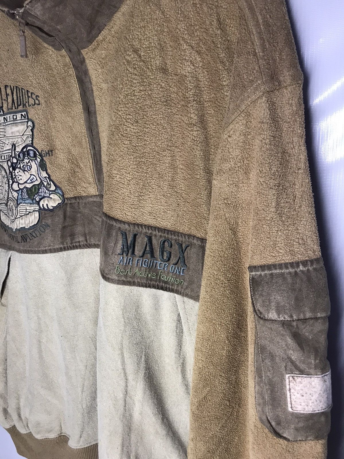 Japanese Brand Magixson half zipper sweatshirt Size US L / EU 52-54 / 3 - 6 Thumbnail