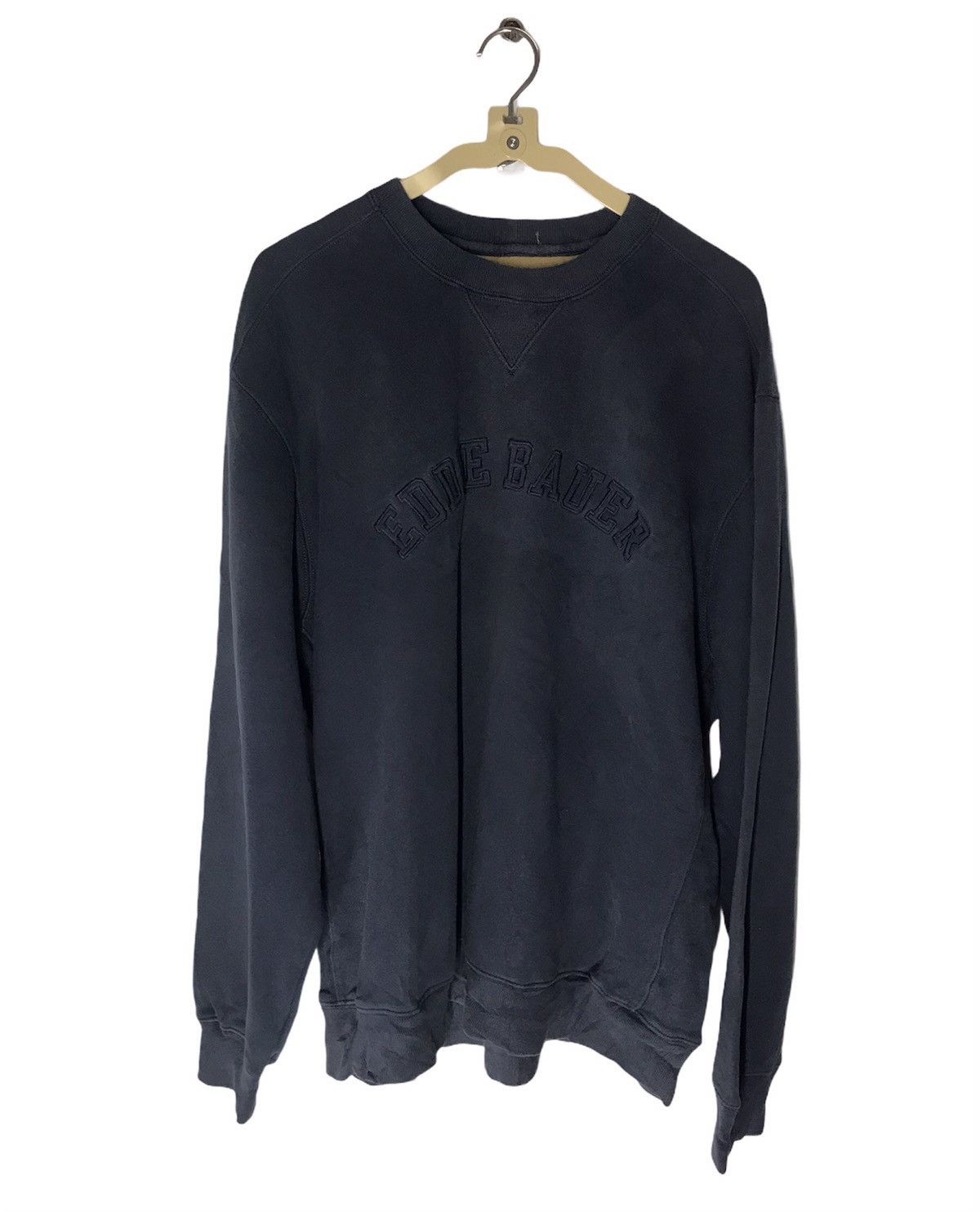 Eddie Bauer Eddie Bauer spellout crewneck sweatshirt sun faded Size US L / EU 52-54 / 3 - 1 Thumbnail