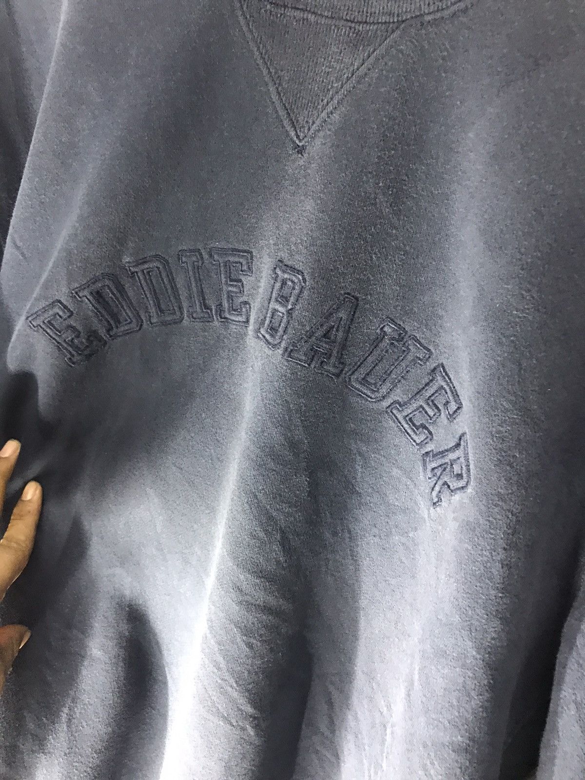 Eddie Bauer Eddie Bauer spellout crewneck sweatshirt sun faded Size US L / EU 52-54 / 3 - 3 Thumbnail