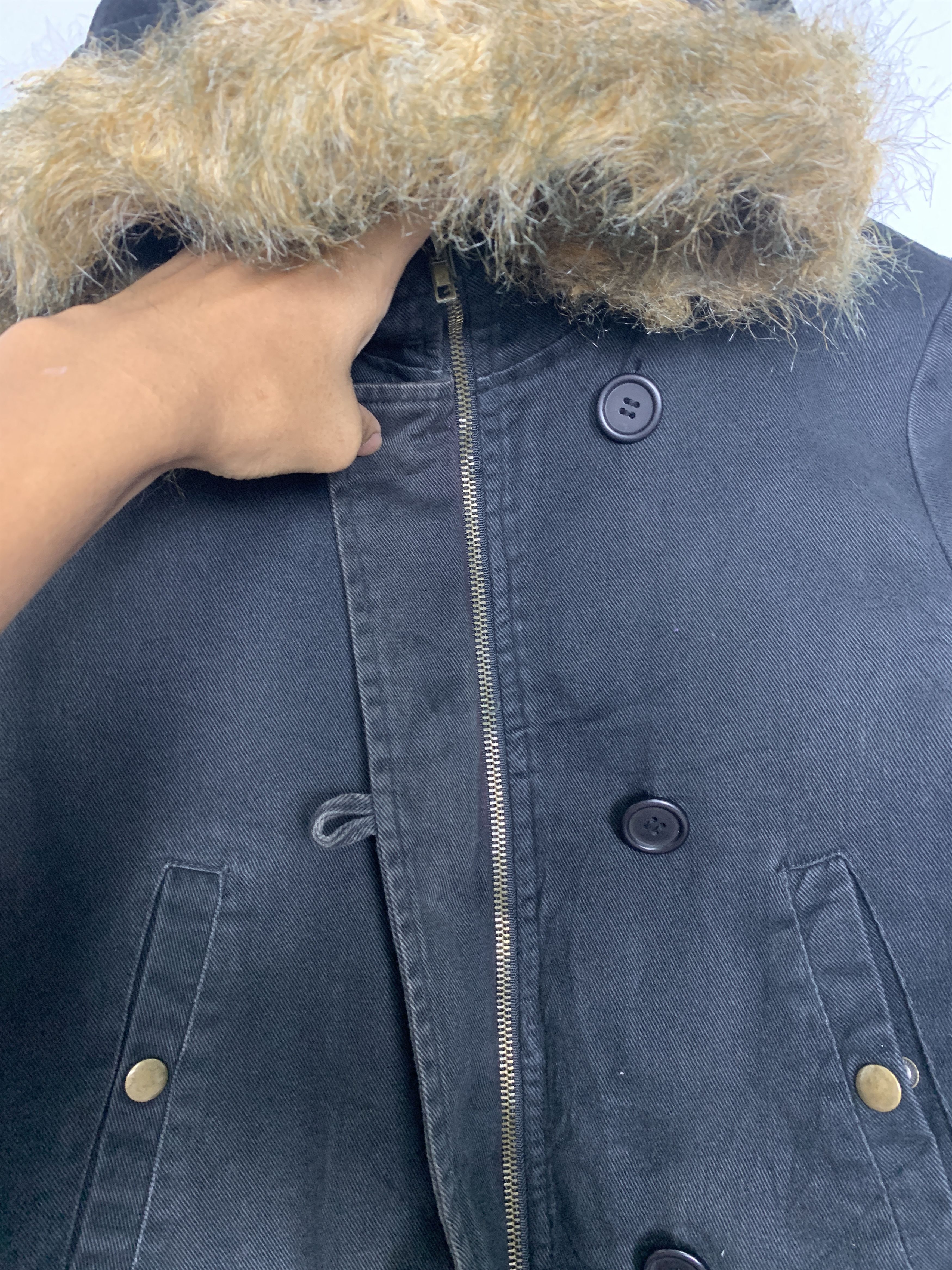 Japanese Brand Vintage Jey Move Parkas Fur Collar J0773 Size US S / EU 44-46 / 1 - 6 Thumbnail