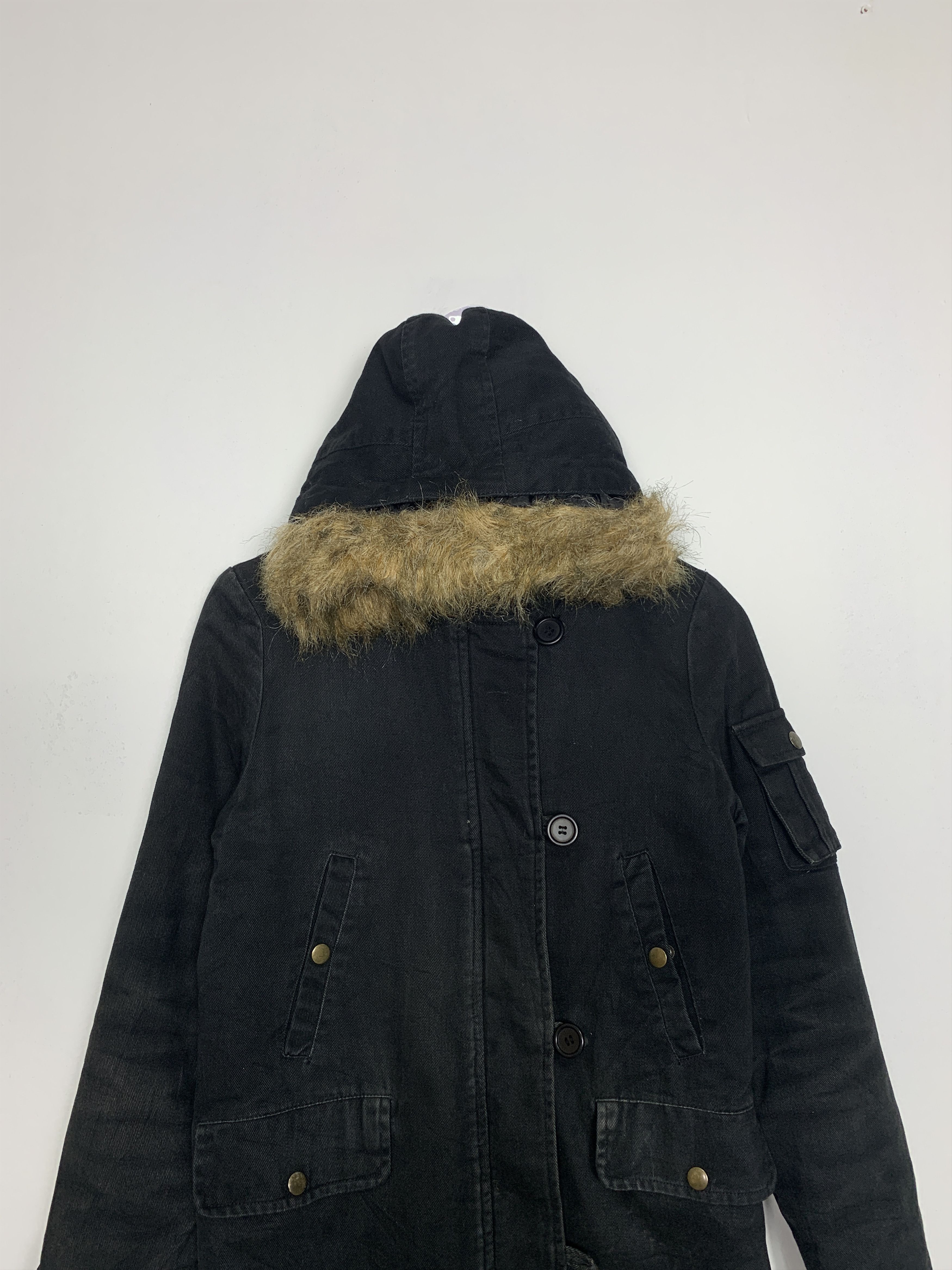 Japanese Brand Vintage Jey Move Parkas Fur Collar J0773 Size US S / EU 44-46 / 1 - 2 Thumbnail
