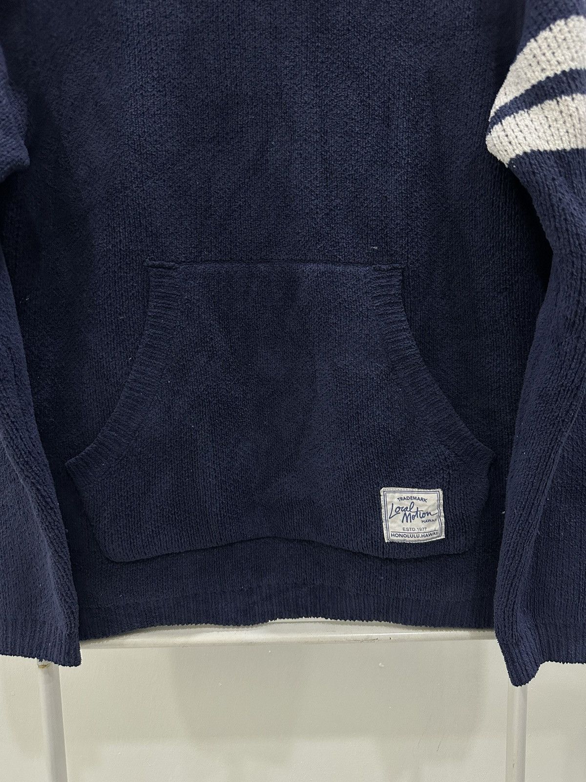 Japanese Brand 🔥Vintage Local Motion Hawaii Knitted Anorak Hoodie Size US M / EU 48-50 / 2 - 3 Thumbnail