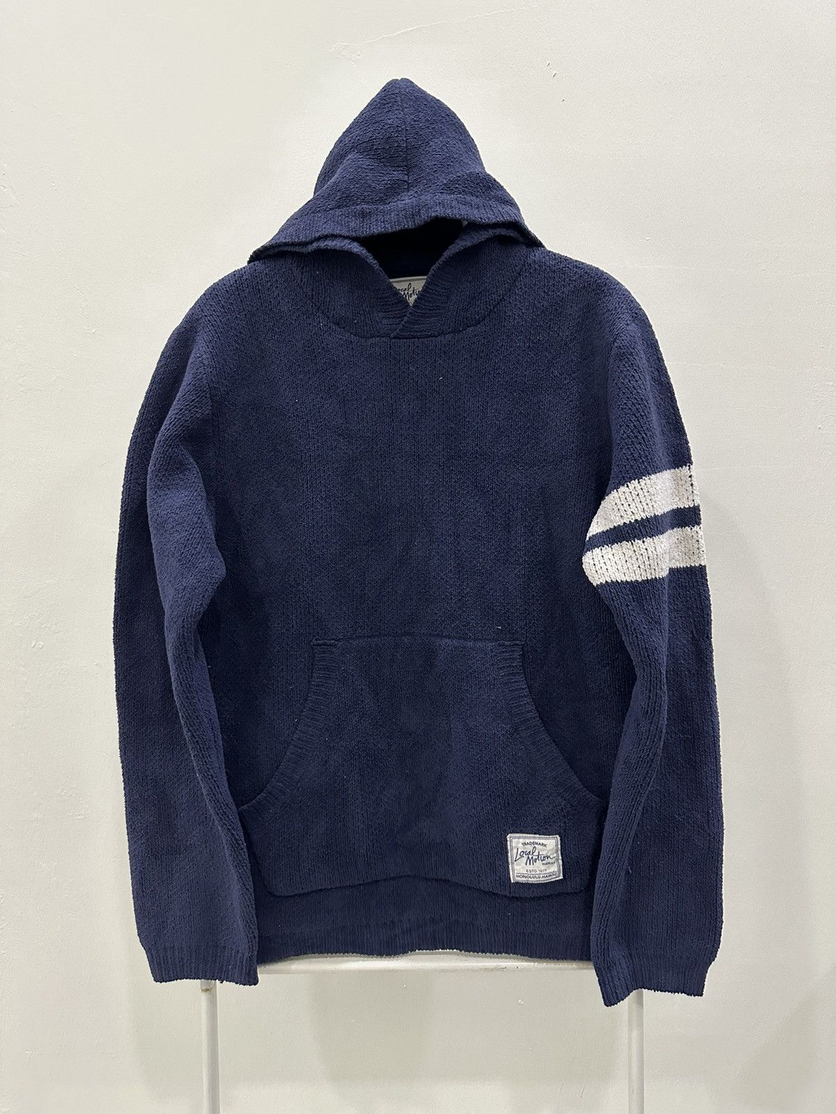 Japanese Brand 🔥Vintage Local Motion Hawaii Knitted Anorak Hoodie Size US M / EU 48-50 / 2 - 2 Thumbnail