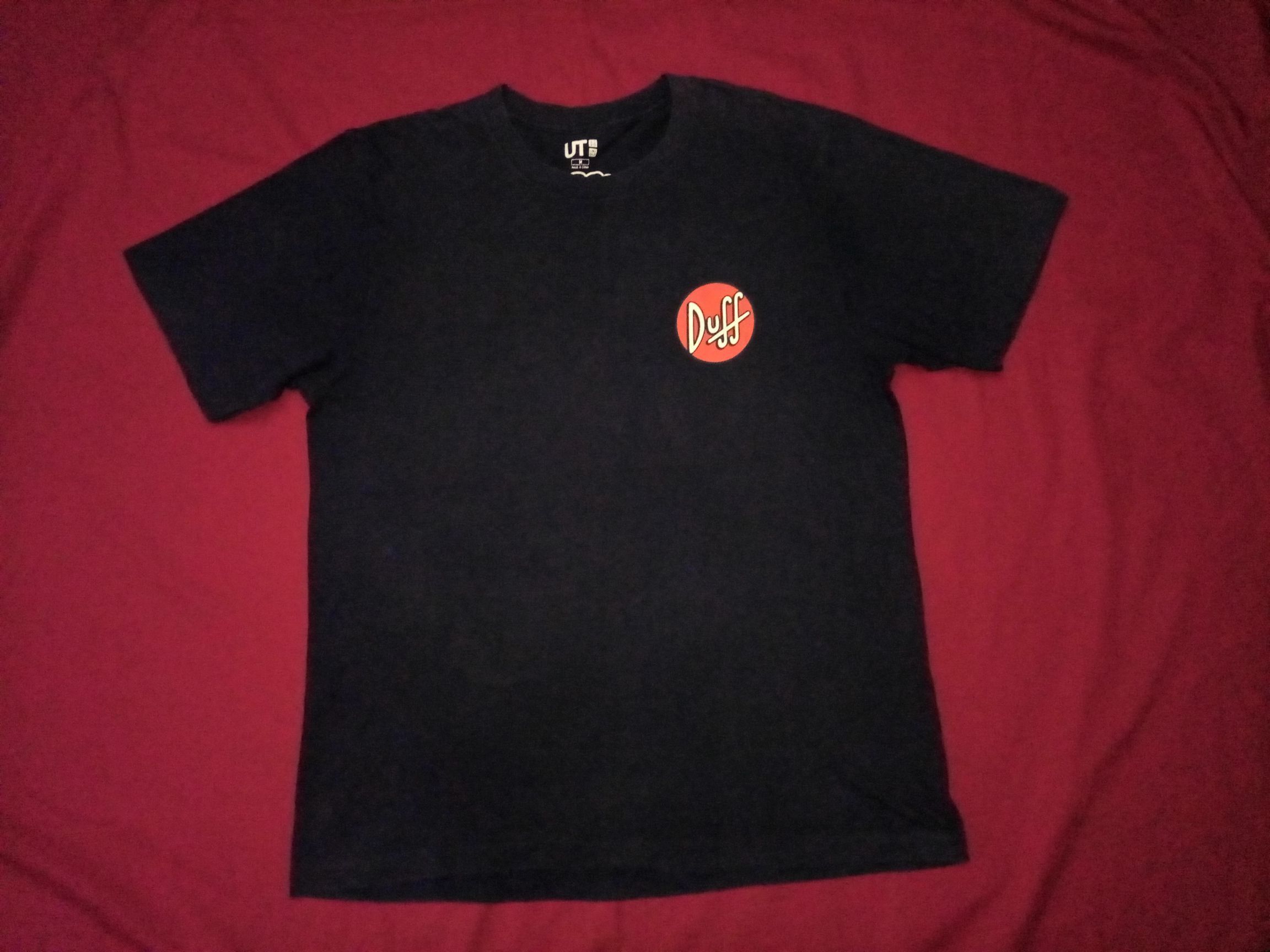 The Simpsons × Uniqlo The Simpsons Duff beer tshirt homer simpson bart cartoon Size US M / EU 48-50 / 2 - 2 Thumbnail