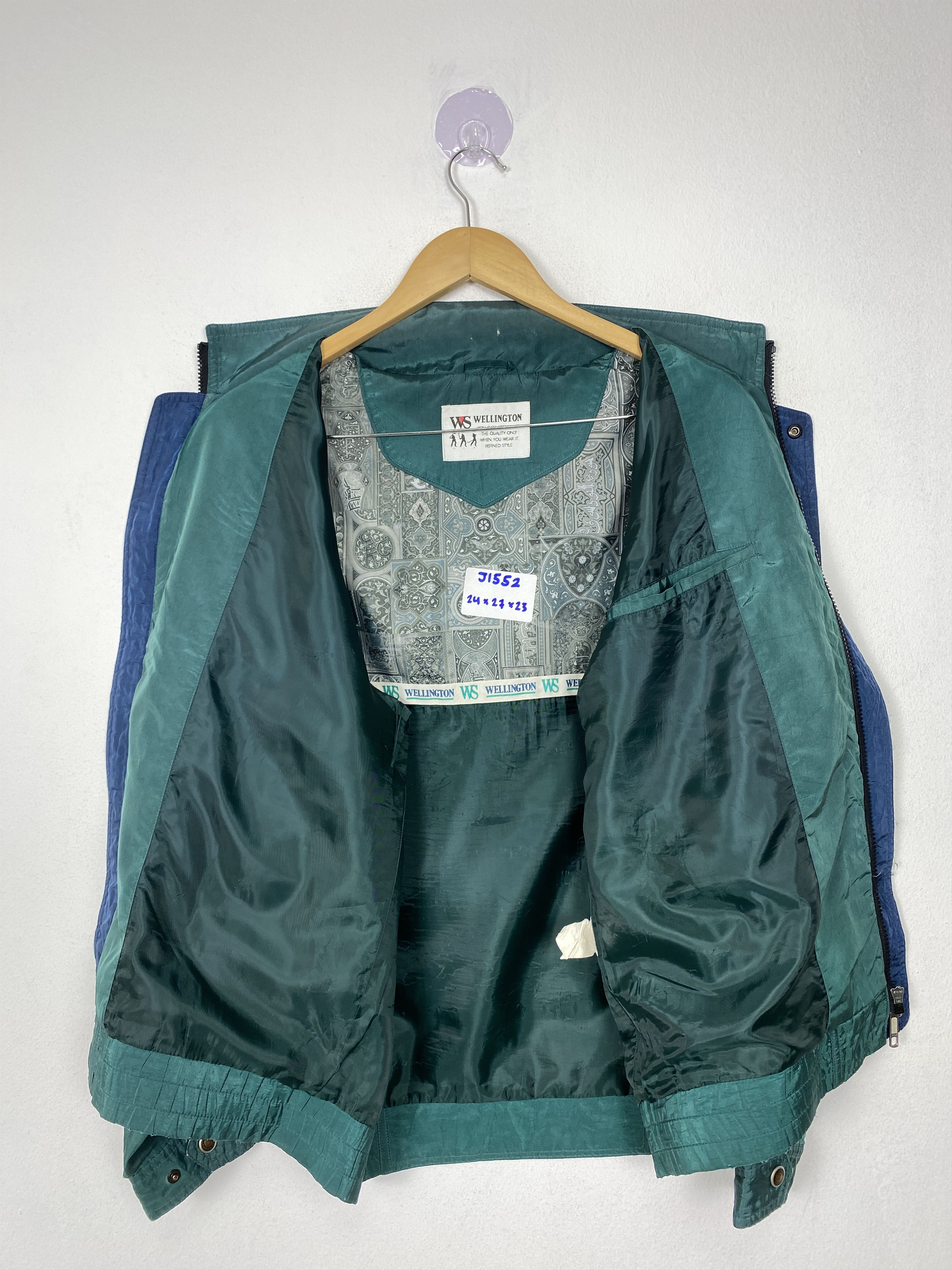 Vintage Wellington Zip Up Jacket J1552