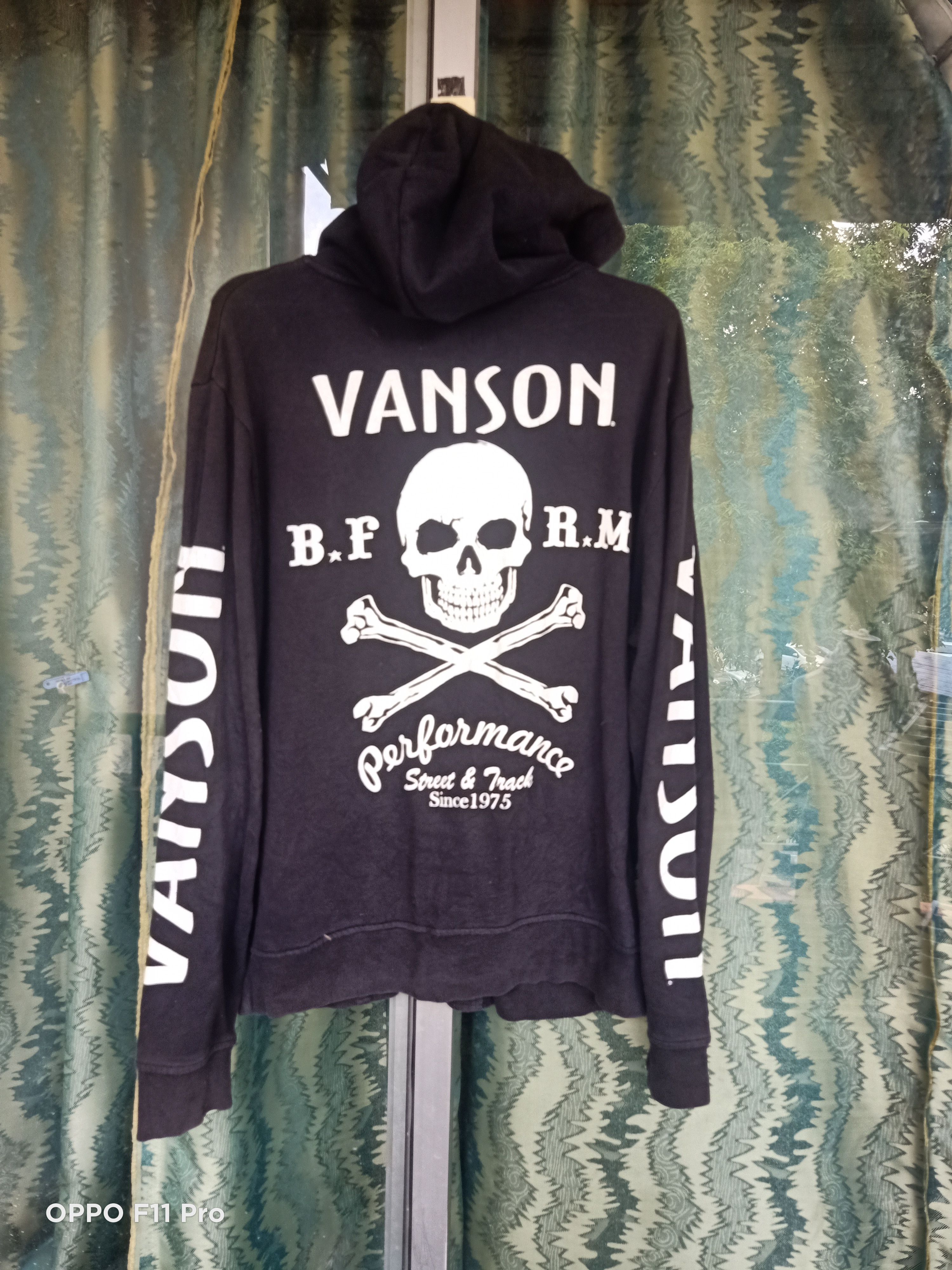 Vanson Leathers Vanson Cotton Skull Hoodie Size US XL / EU 56 / 4 - 1 Thumbnail