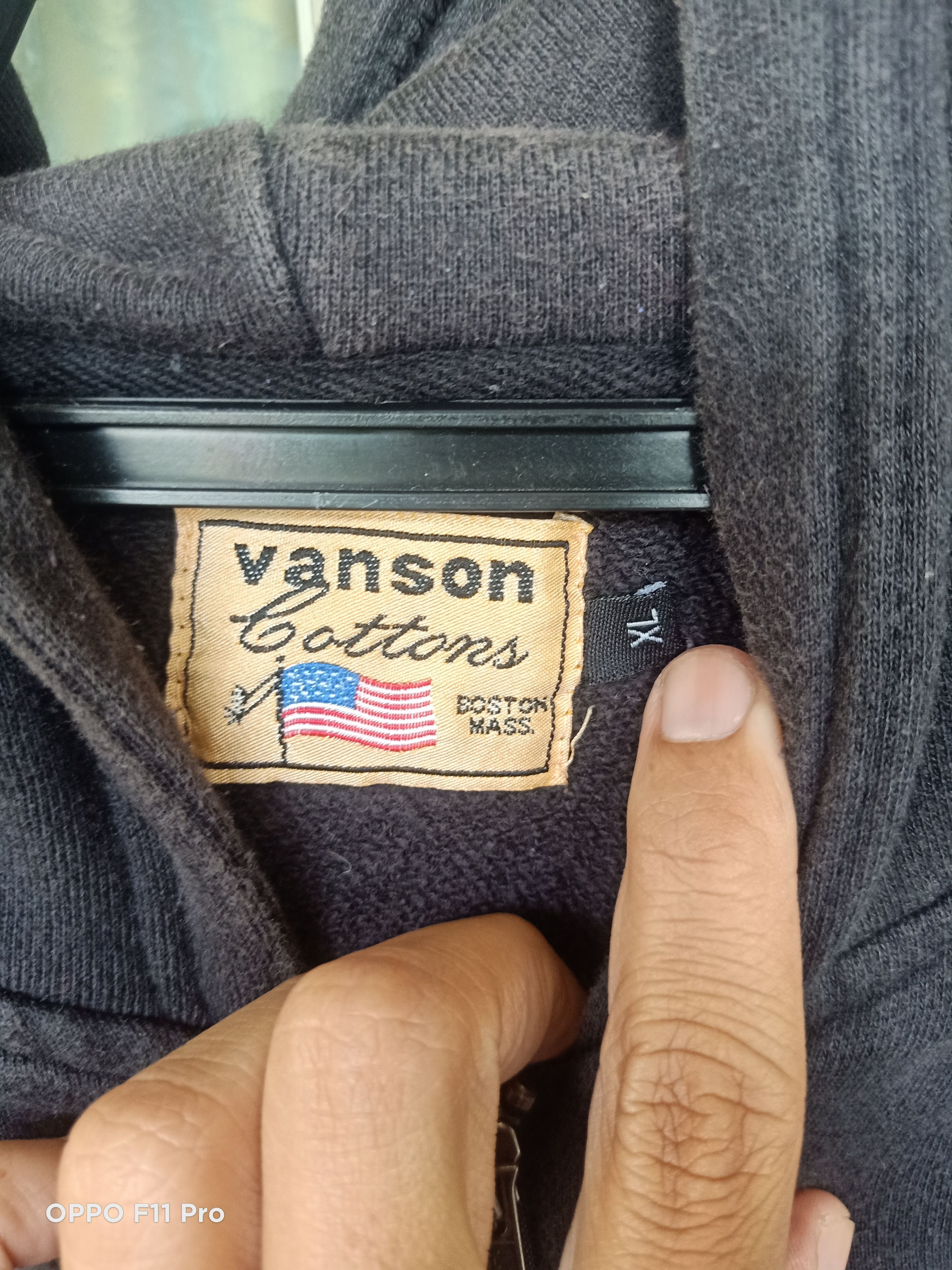 Vanson Leathers Vanson Cotton Skull Hoodie Size US XL / EU 56 / 4 - 3 Thumbnail
