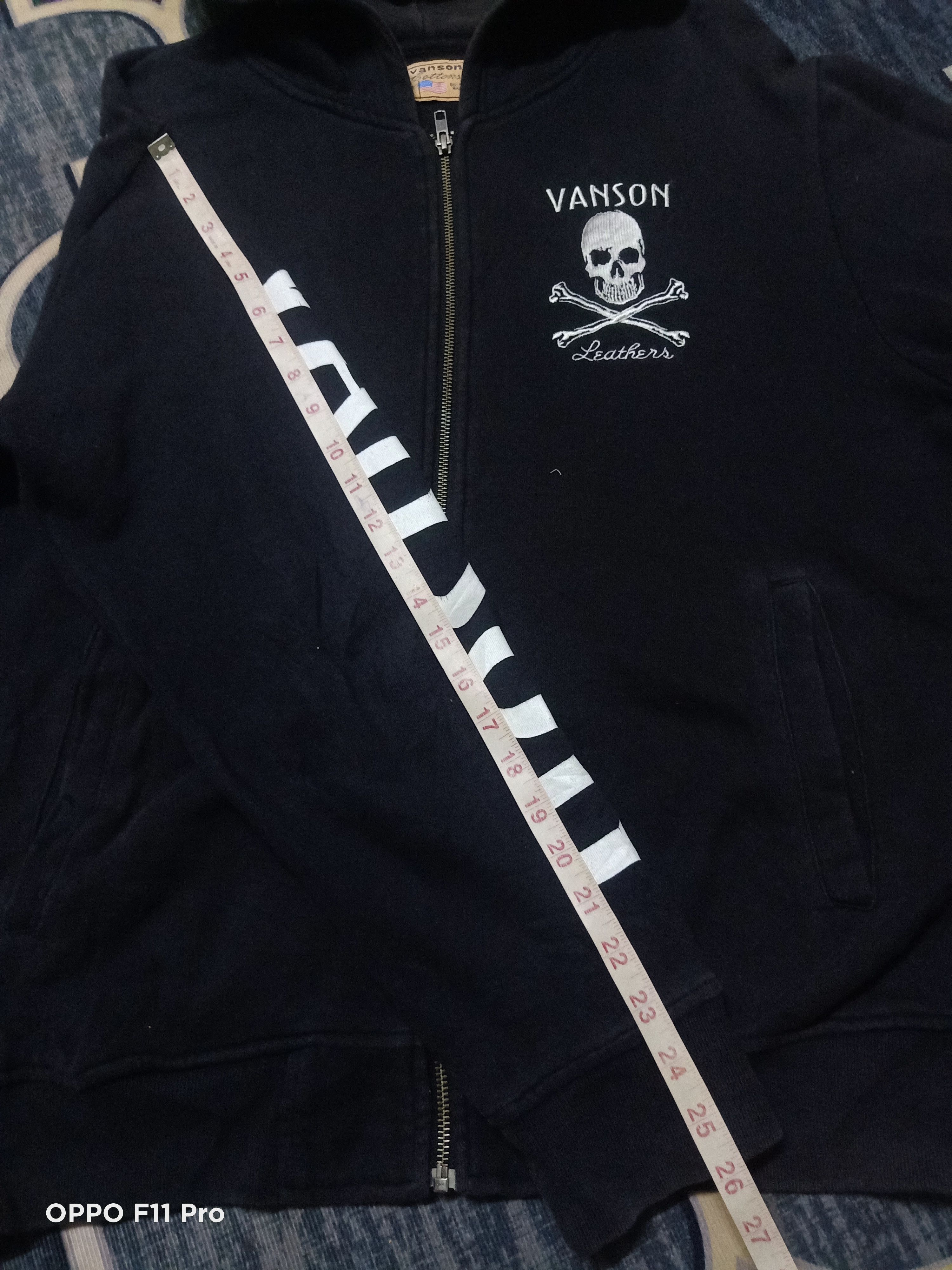 Vanson Leathers Vanson Cotton Skull Hoodie Size US XL / EU 56 / 4 - 5 Thumbnail